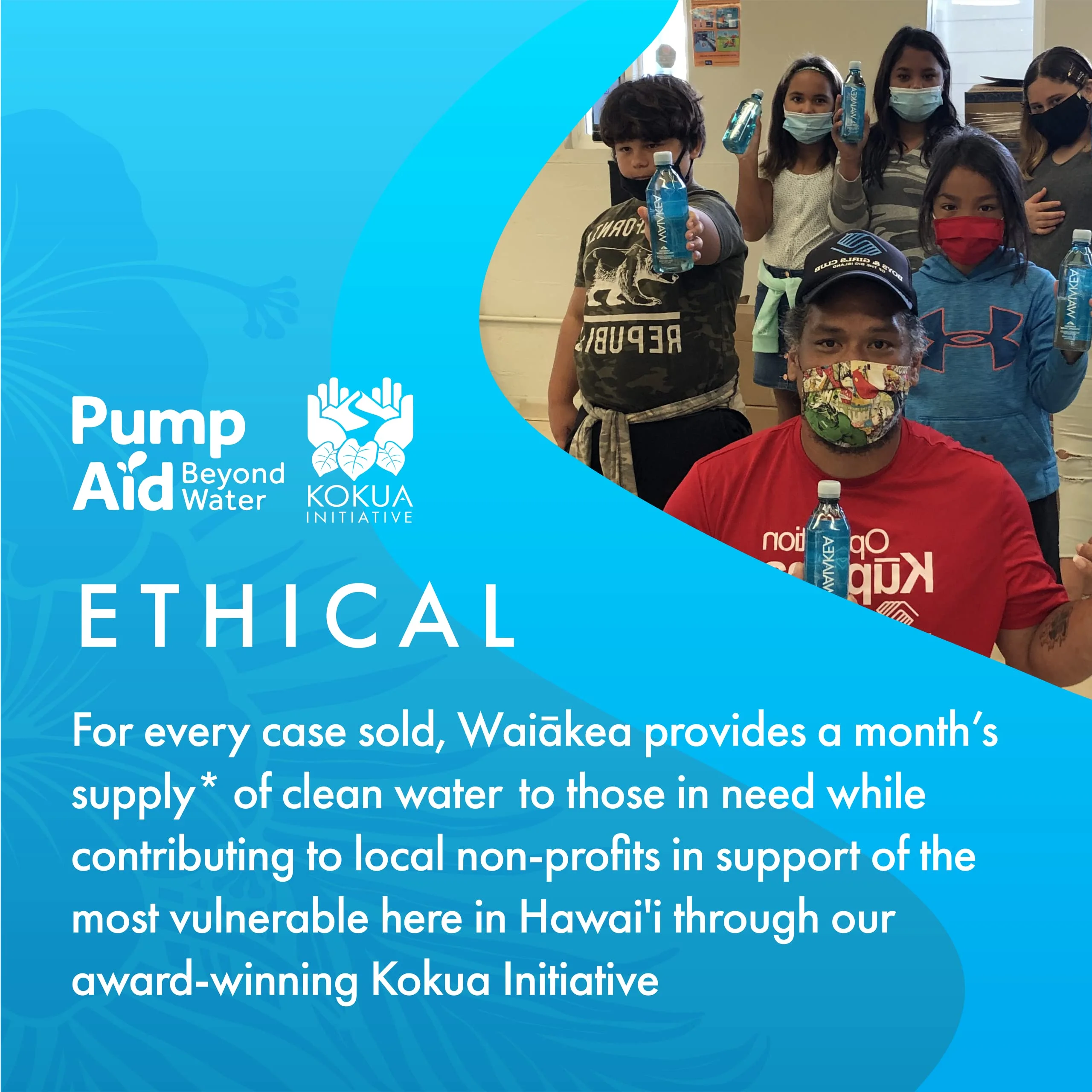 Waiakea Hawaiian Volcanic Water, Naturally Alkaline, 100% Recycled Bottle, 1L (Pack of 12), 33.8 Fl Oz (Pack of 12)