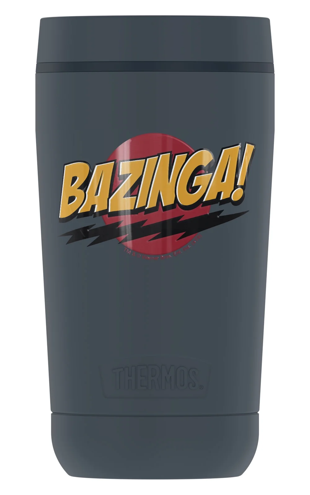 Big Bang Theory Sheldon Bazinga, GUARDIAN COLLECTION BY THERMOS Stainless Steel Travel Tumbler, Vacuum insulated & Double Wall, 12oz