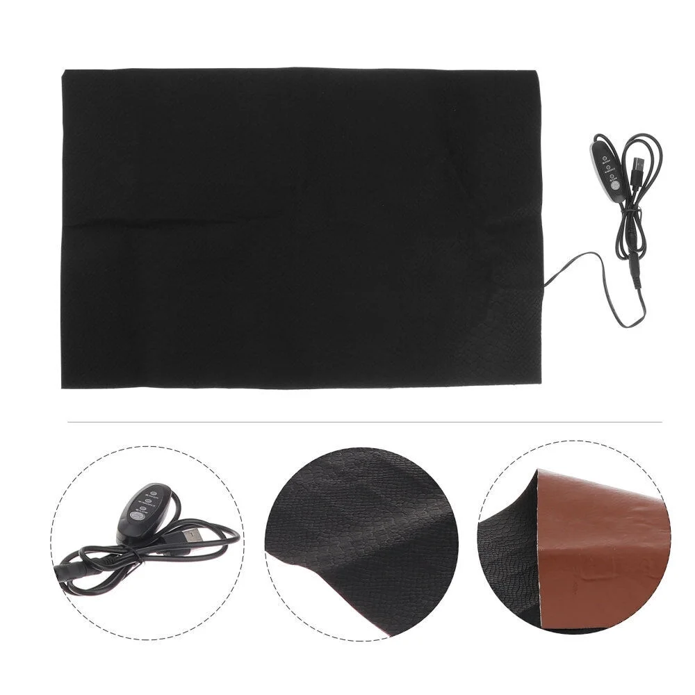 Cat Warm Heat Pad Heating Clothes USB Heated Dog Bed Mylar Blanket Thermal