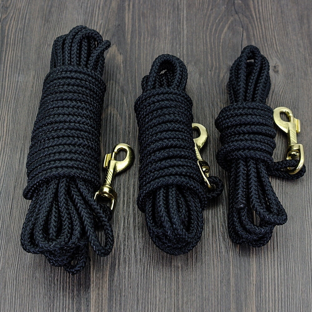 10/16/33/66ft Extra Long Pet Dog Tracking Leash Nylon Rope Agility Training Lead