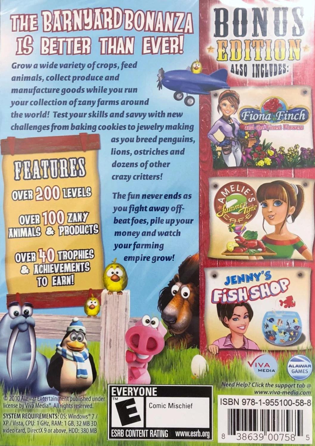 Encore Farm Frenzy 3, Bonus Edition,