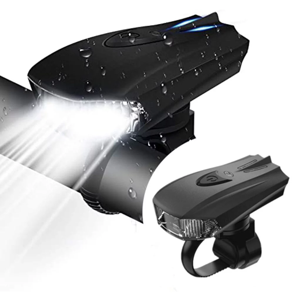 Mnycxen Bicycle light LED Set Water-tight Front and rear lights Bicycle lighting USB