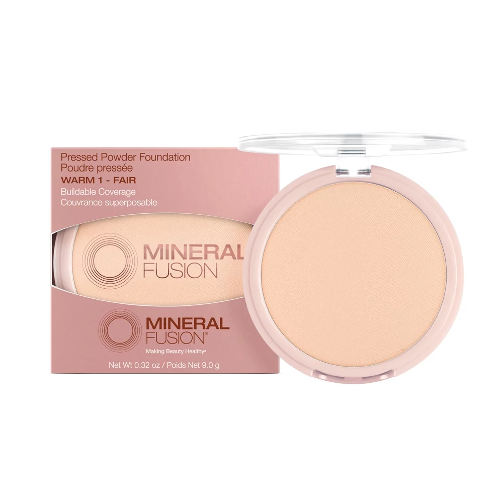 Mineral Fusion Pressed Powder Foundation Warm 1
