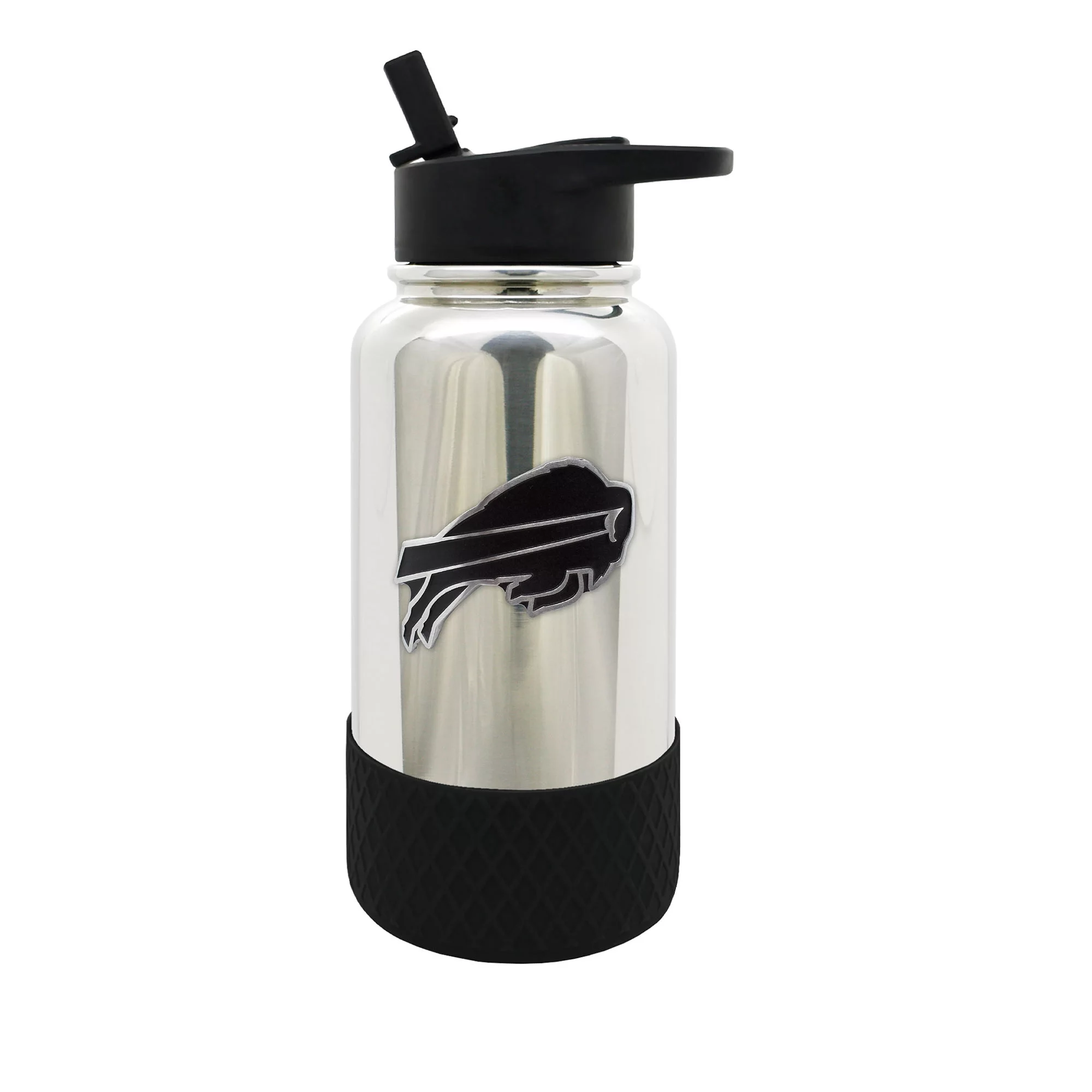 Buffalo Bills 32 oz. Stainless Steel Chrome Thirst Water Bottle