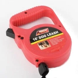 16 Foot Retractable Dog Retracting Wind Up Automatic Leash for Dog Pet Leach