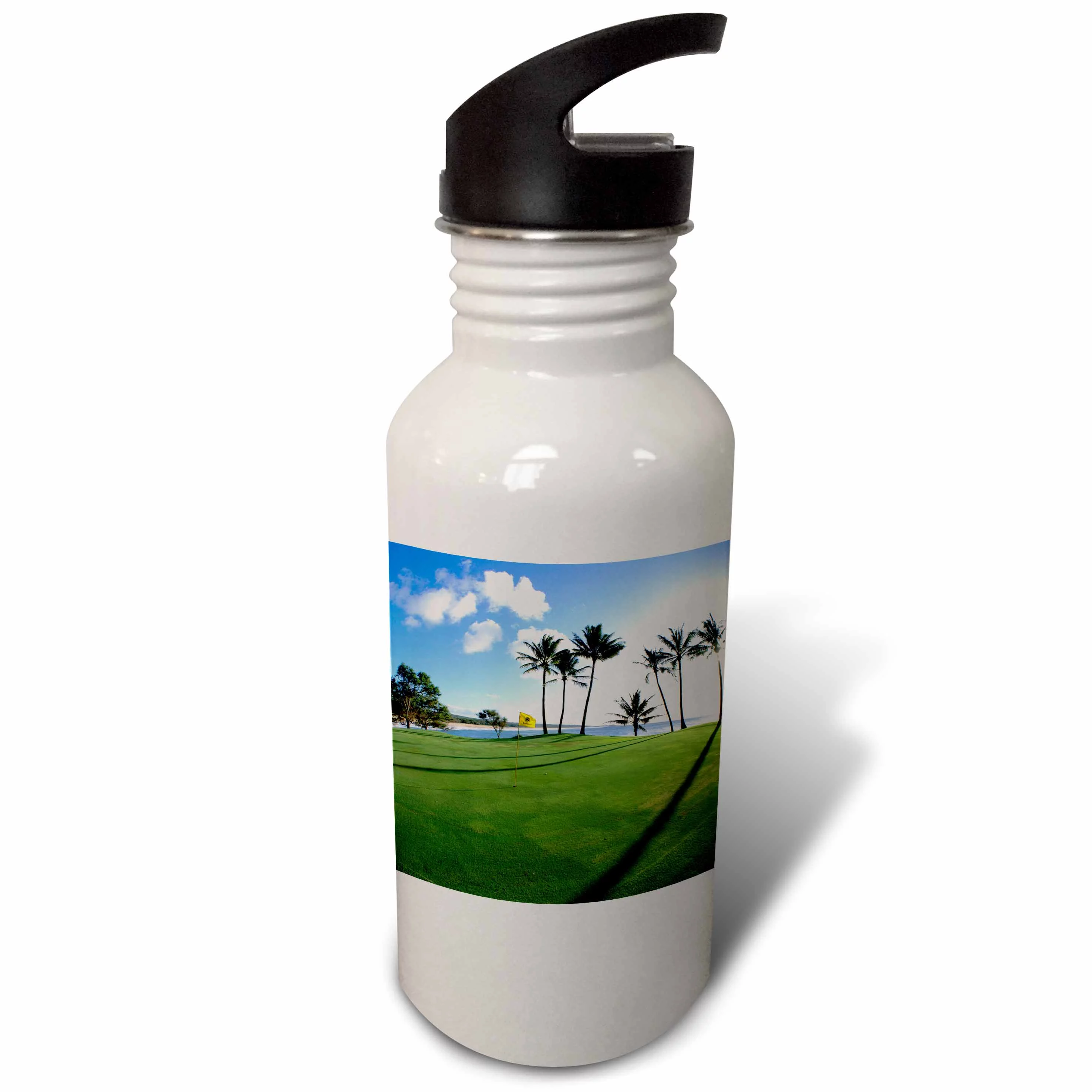 Kaluakoi Golf Course, Molokai, Hawaii - US12 DPB0082 - Douglas Peebles 21 oz Sports Water Bottle wb-89529-1