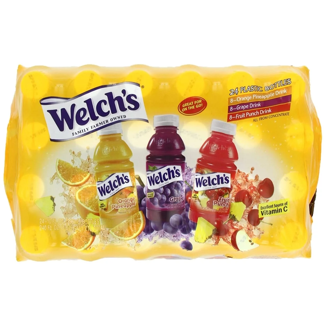 Welchs Variety Pack Juice - 24/10 Ounce