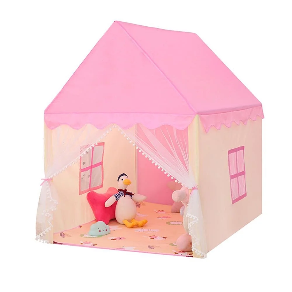 Bilivry Fairy Castle Tent, for Kids Read and Play Gift(No Cloud Pendants and Colorful Butterflies)