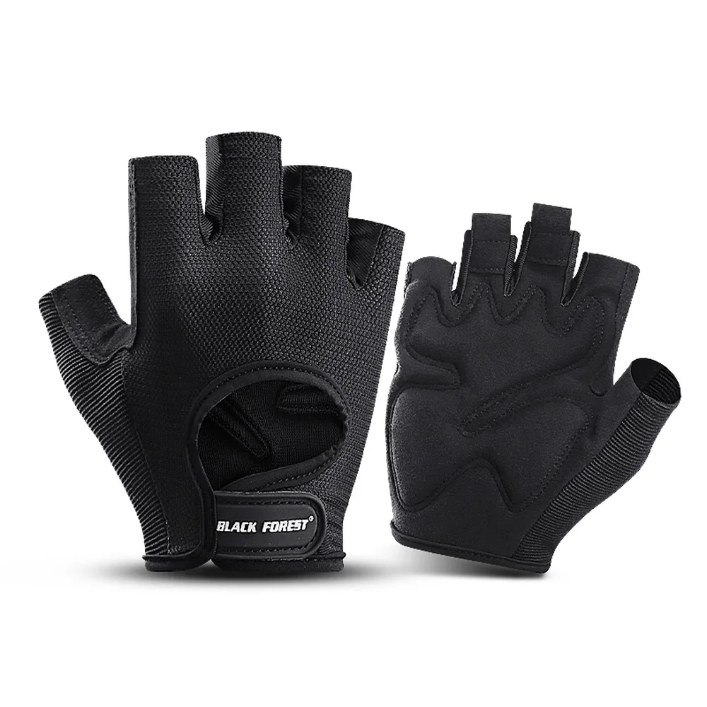 Half-Finger Gloves Anti-Slip Motorcycle Cycling Gloves Women Men Fitness Summer