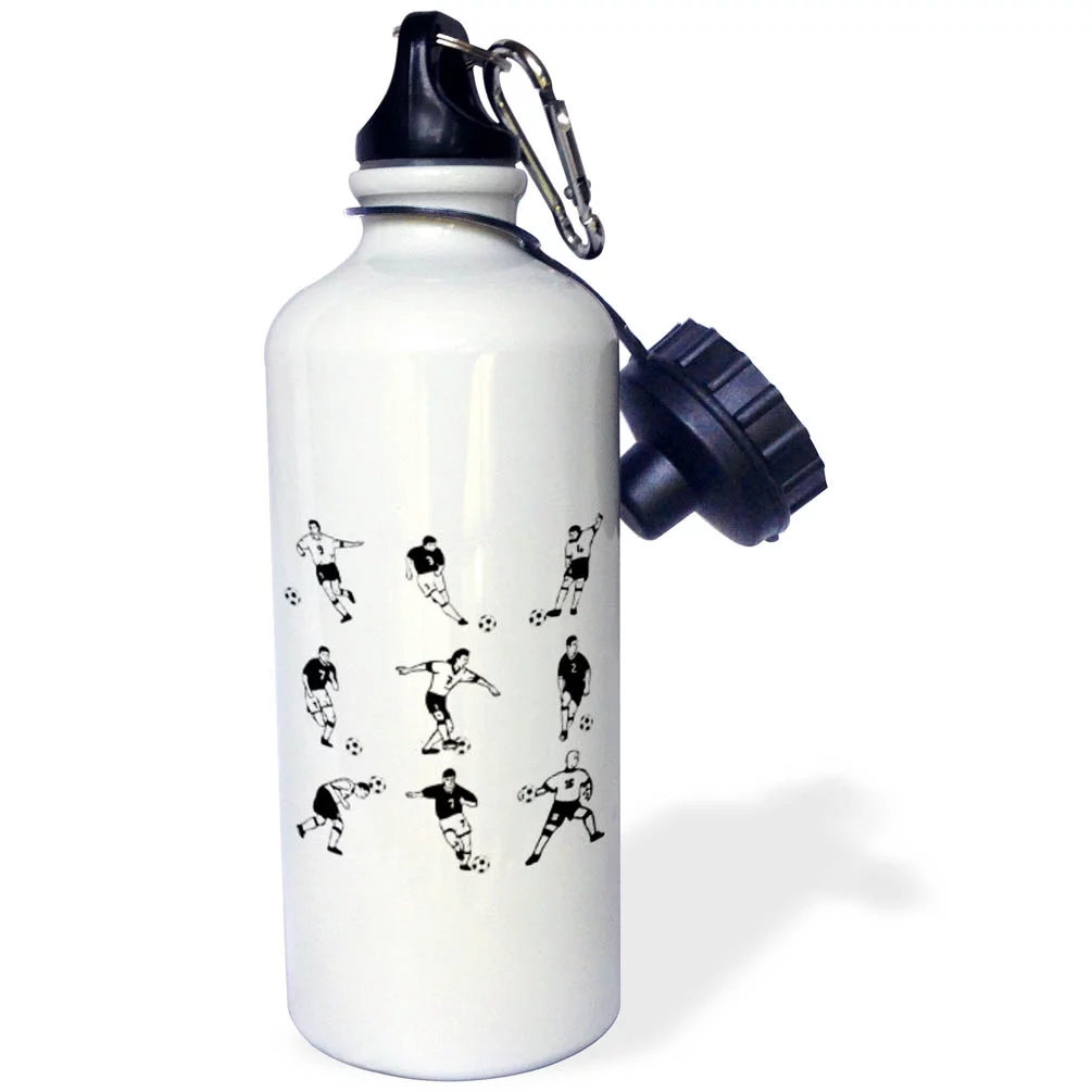 Soccer Players 21 oz Sports Water Bottle wb-26366-1