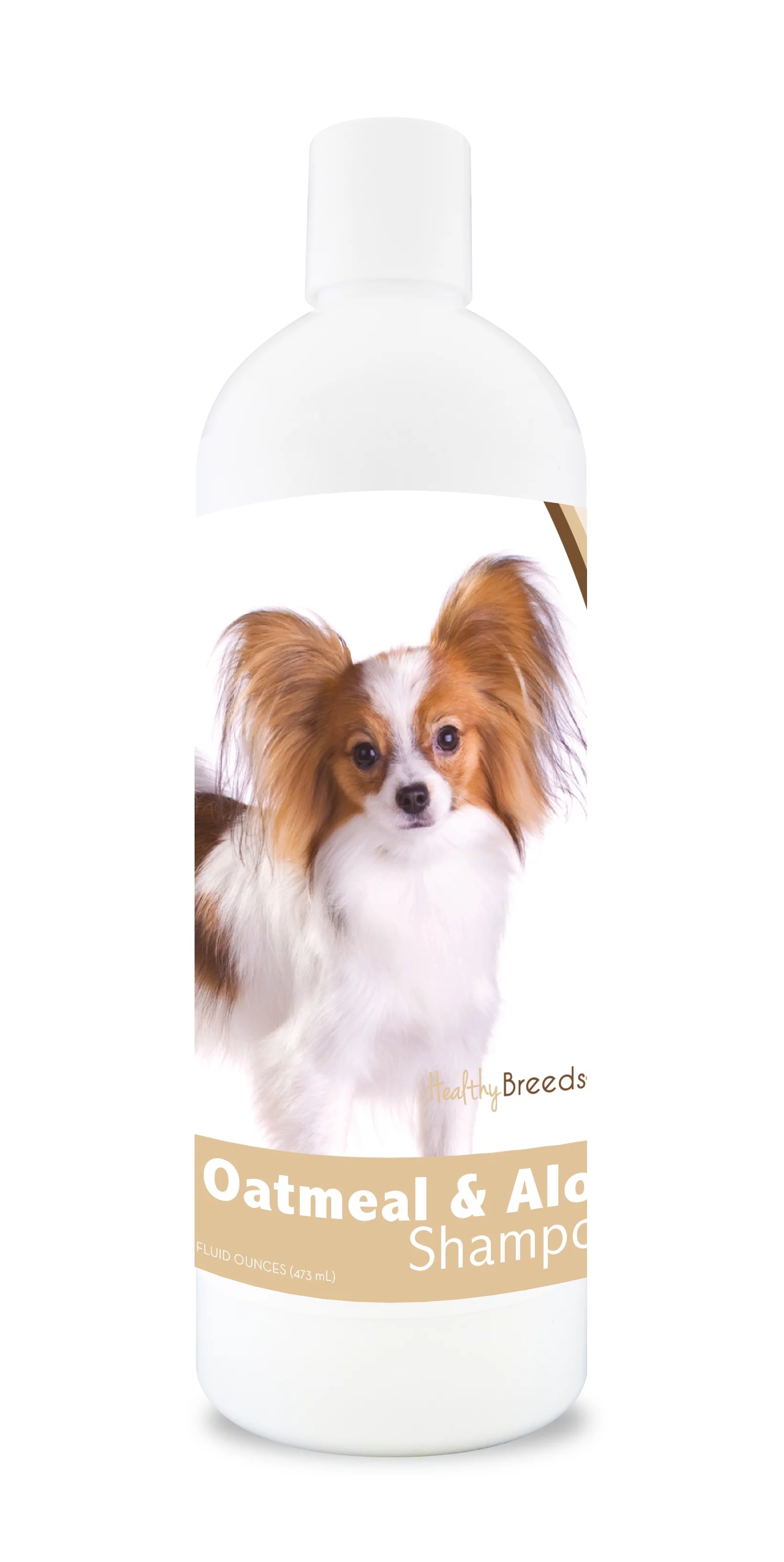 Healthy Breeds Papillon Oatmeal Dog Shampoo with Aloe 16 oz