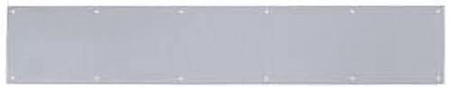 Tell DT1000056 Kick Plate, Aluminum, Satin, 35