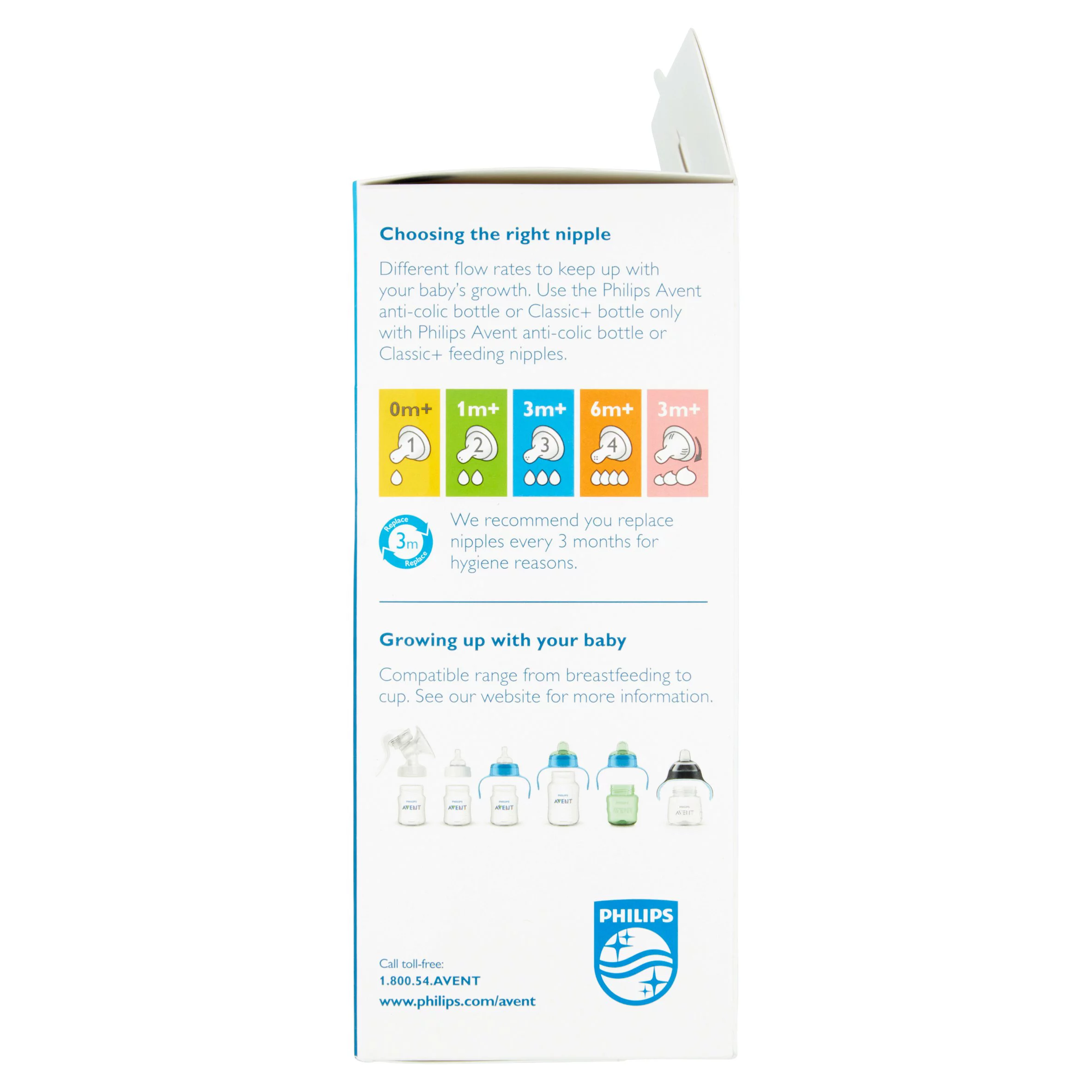 Philips Avent 9 oz Pink Edition Anti-Colic Wide-Neck Bottles 1m+, 3 count