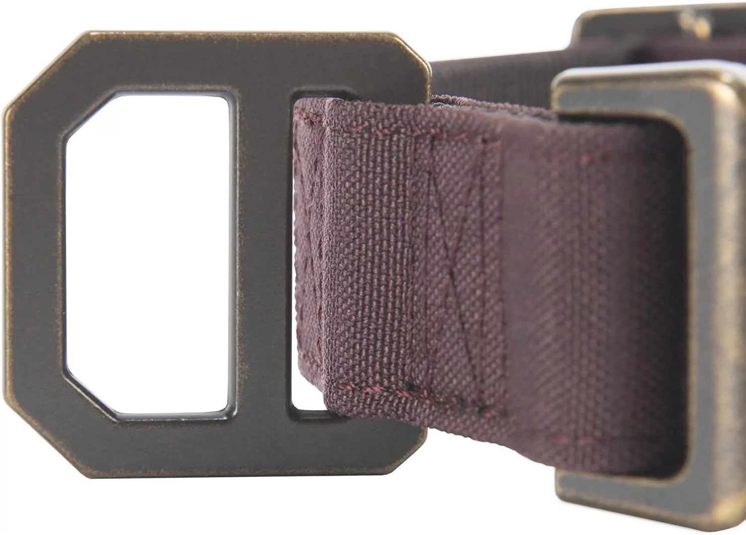 Carhartt Adjustable Nylon Duck Dog Collar, Deep Wine, Large
