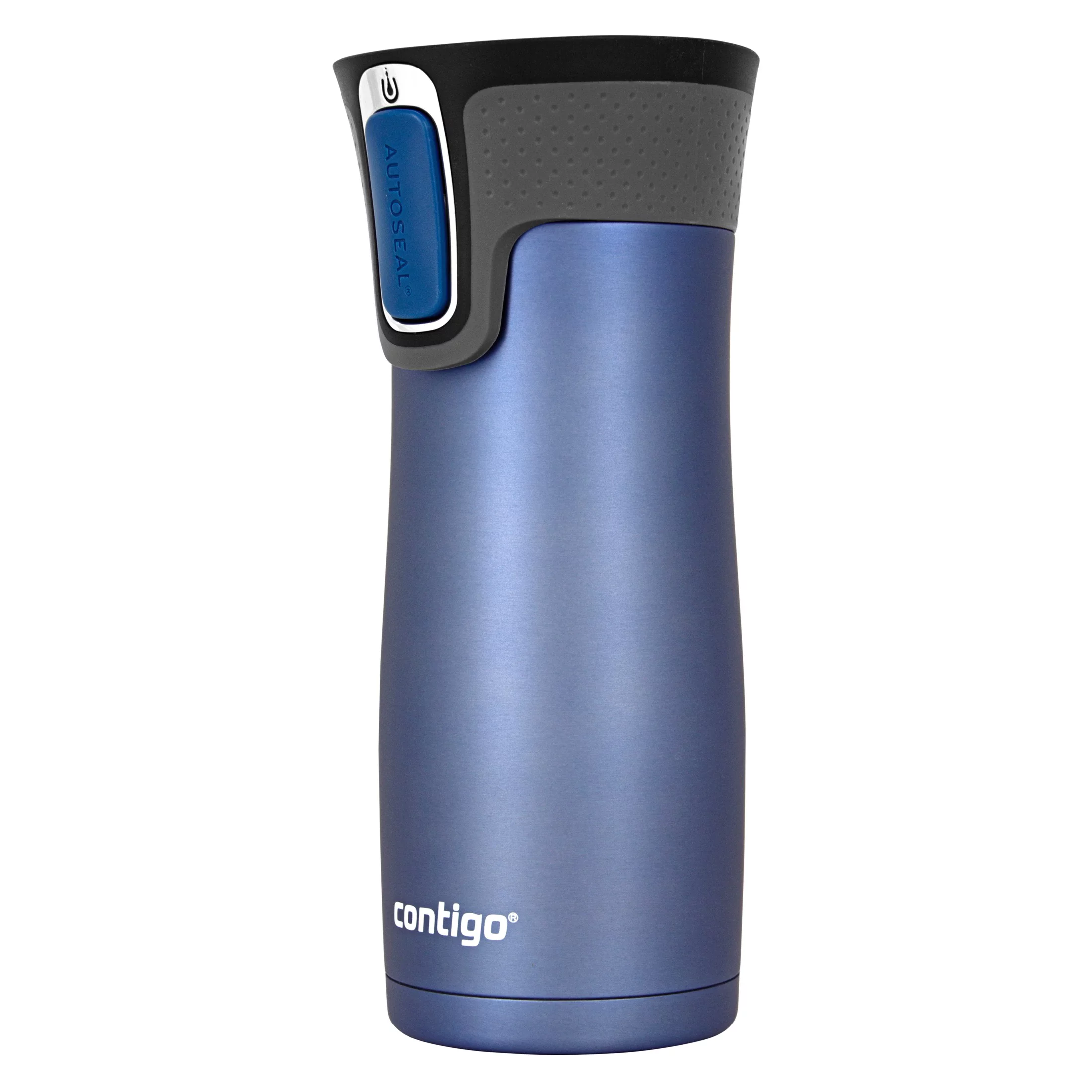 Contigo Autoseal West Loop Insulated Stainless Steel Travel Mug with Easy-Clean Lid, 16 oz., Monaco Transmatte
