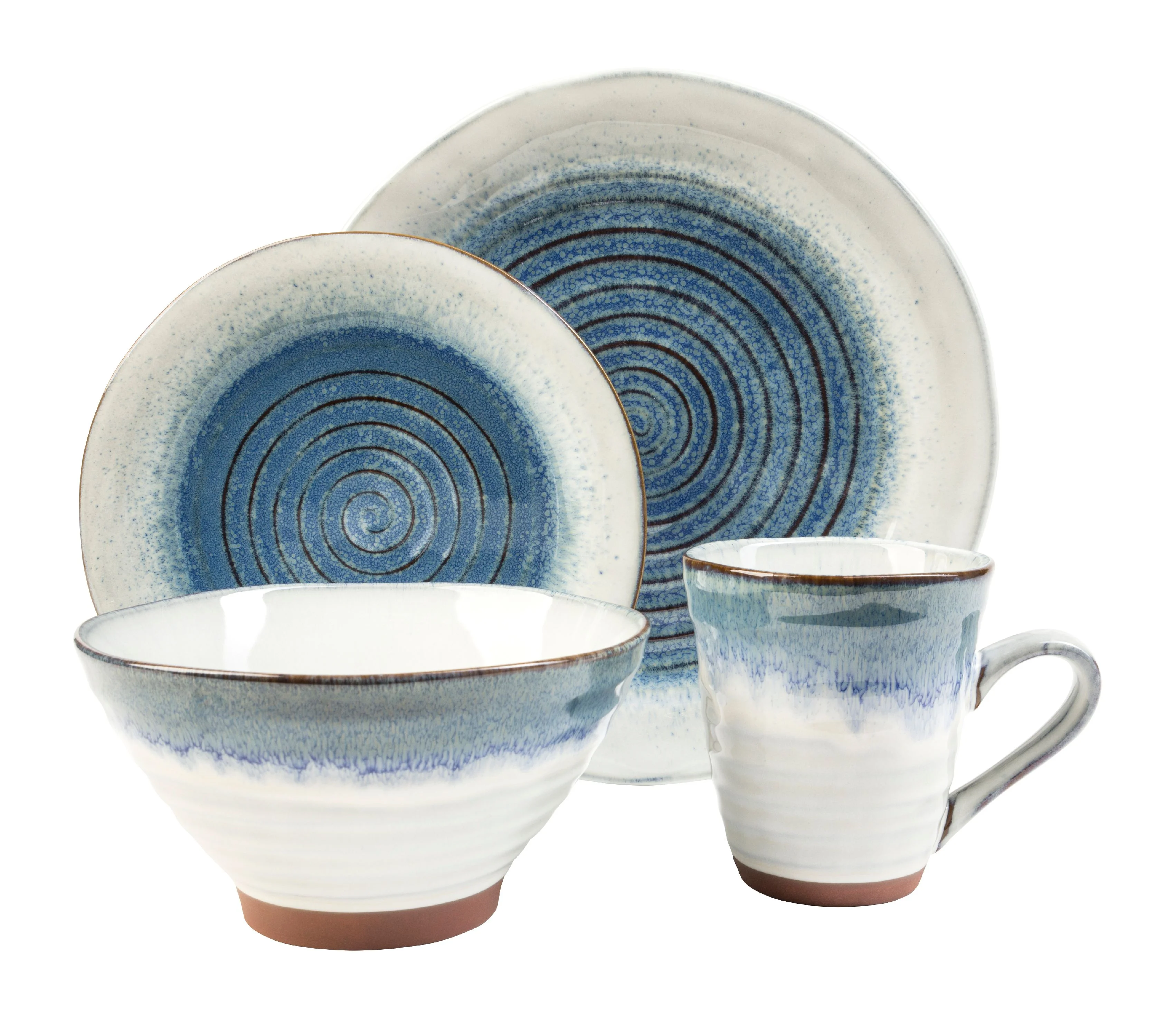 Sango Talia Dusk 16 Piece Dinnerware Set, Service for 4