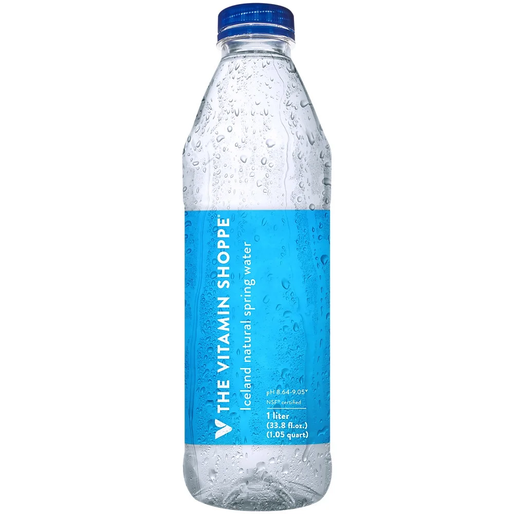 Iceland Natural Spring Water (15 Bottles / 1 Liter per bottle)