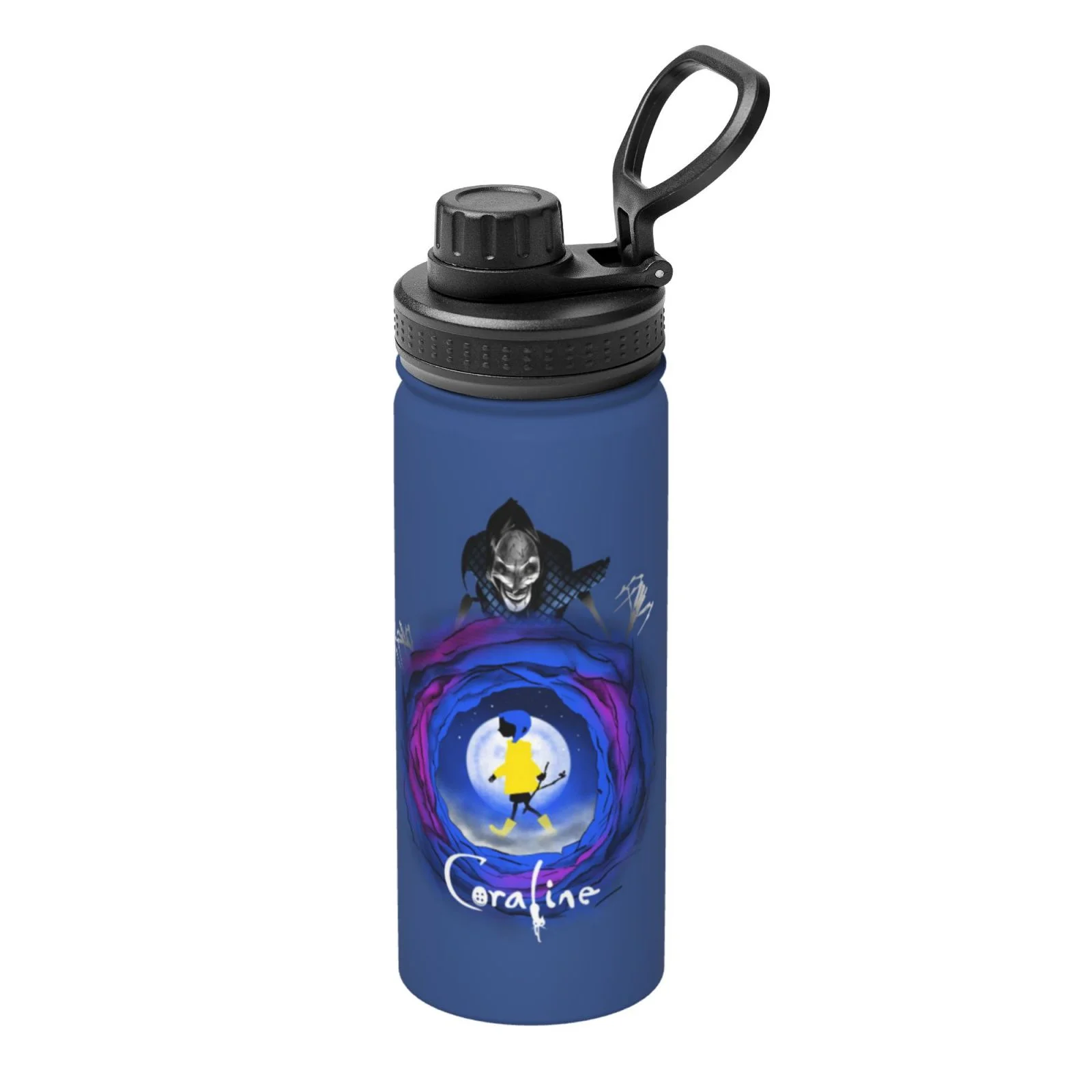 Other Mother Coraline Unisex Sports Insulated Water Bottles Kettle Stainless Steel Portable Cup 18OZ For School Travel Gym Running
