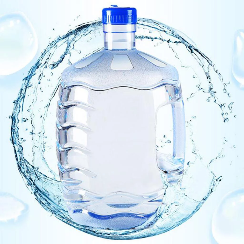2 Gallon Water Container Jug Bottle with Carry Handle | Reusable Leak-