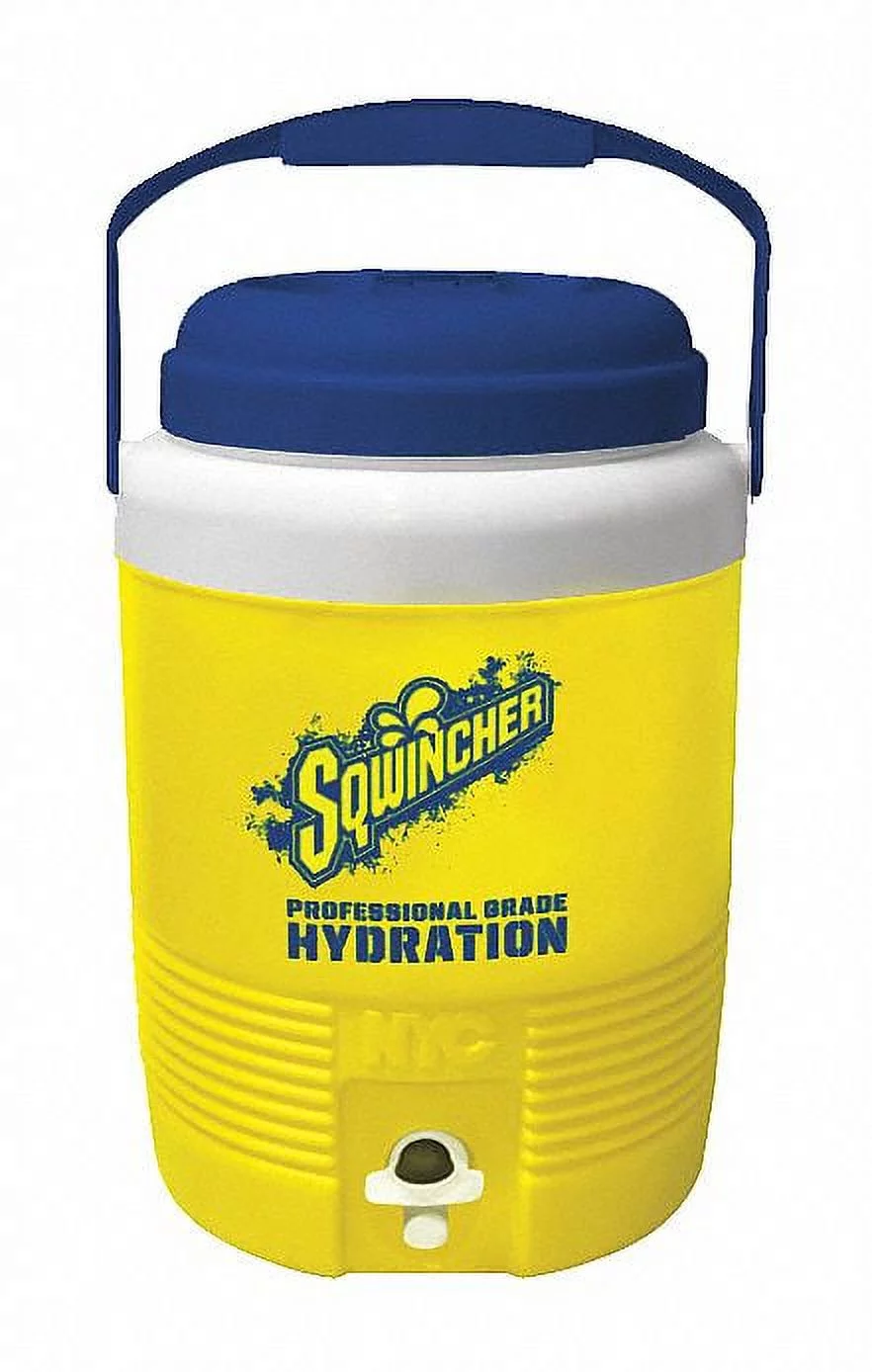 Sqwincher Beverage Cooler,Hard Sided,2.0 gal.  158400102