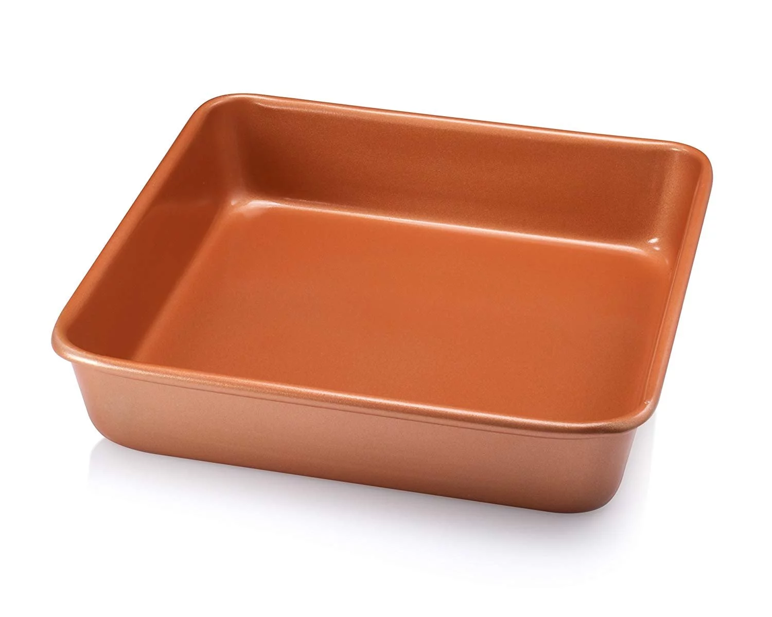 Gotham Steel Bakeware - Nonstick Copper Square Baking Tin - 9.5
