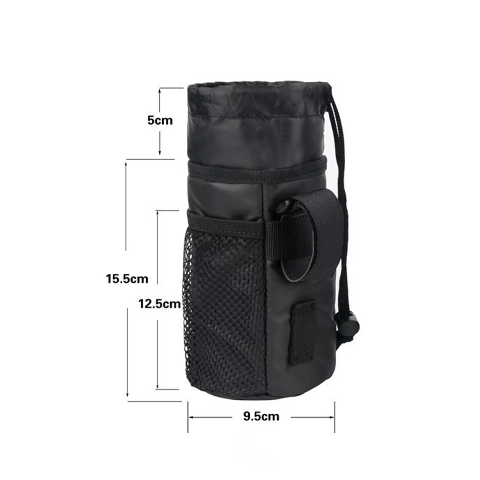 Water Bottle Bag, Bike Water Bottle Pouch Bike Handlebar Stem Bag S