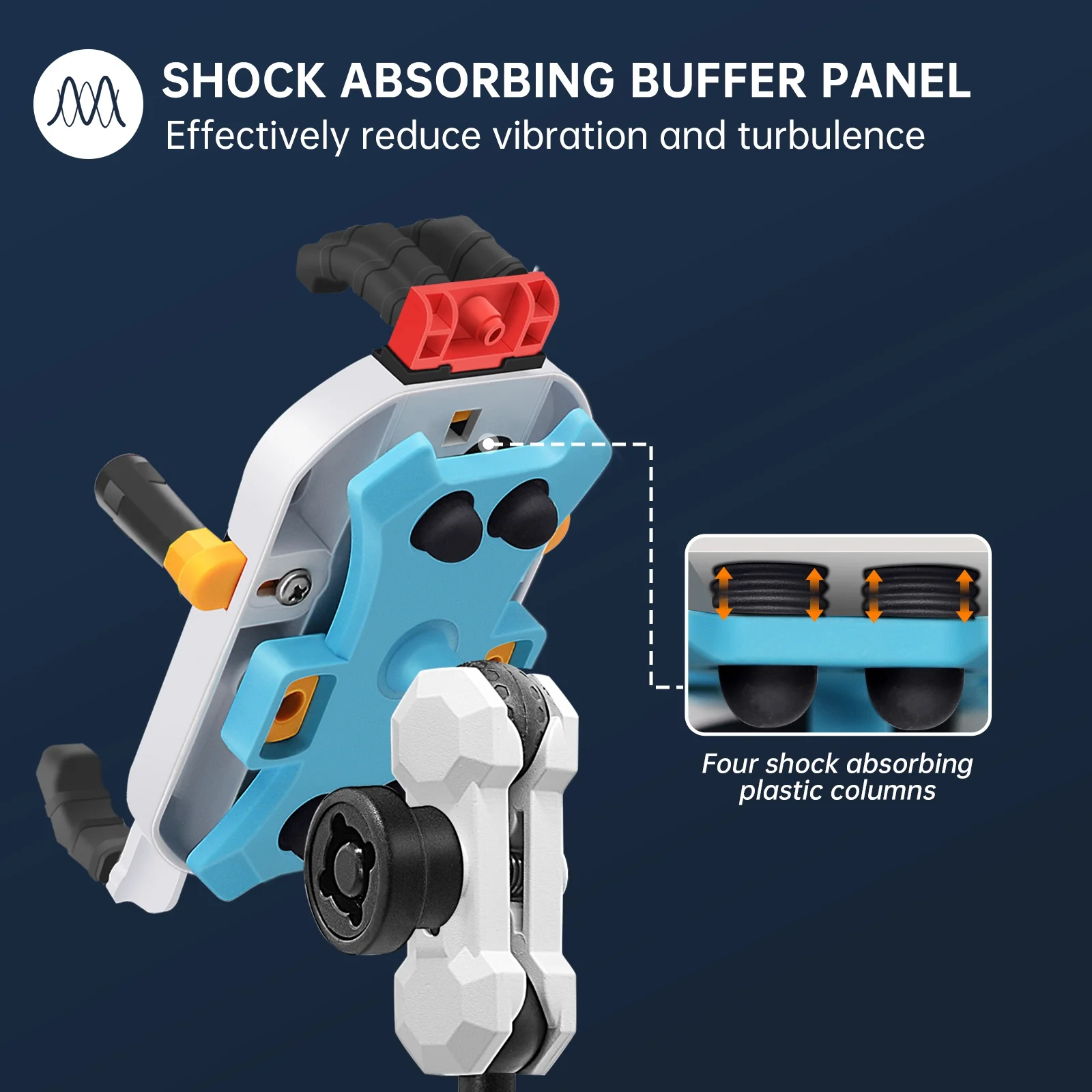 Htovila Phone Mount Holder,Rotation Motorbike Handlebar Motorbike Handlebar Mount Cell -Theft Rotation Cell -Theft Rotation ERYUE Mount Mount QISUO  Screw Mount Rotation  Screw COMETX