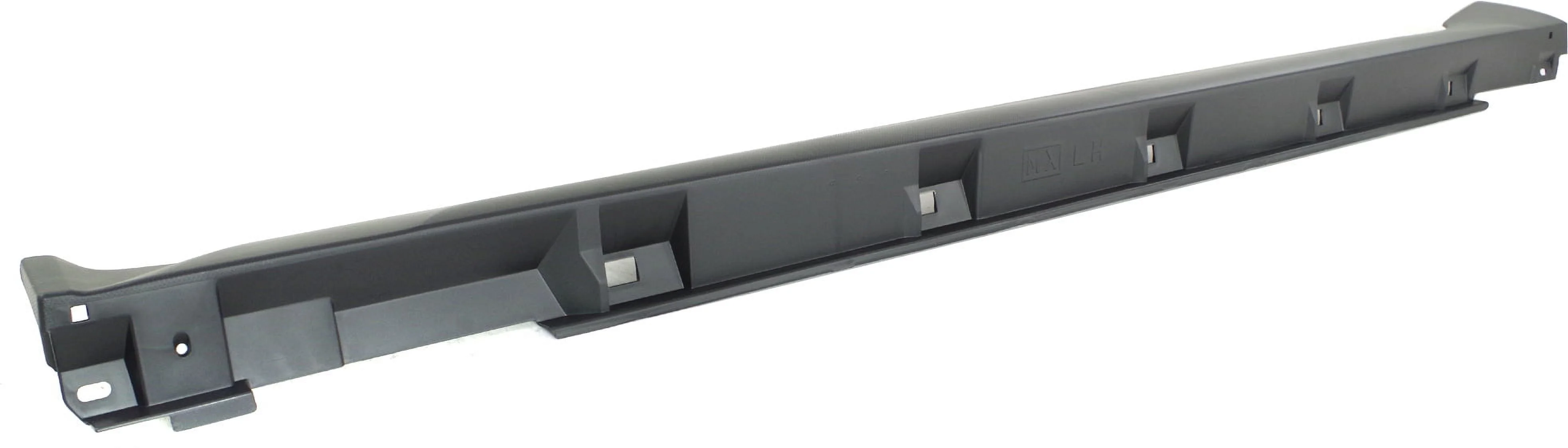 Rocker Panel Trim Compatible with 2016-2017 Subaru Crosstrek Driver Side Textured Black