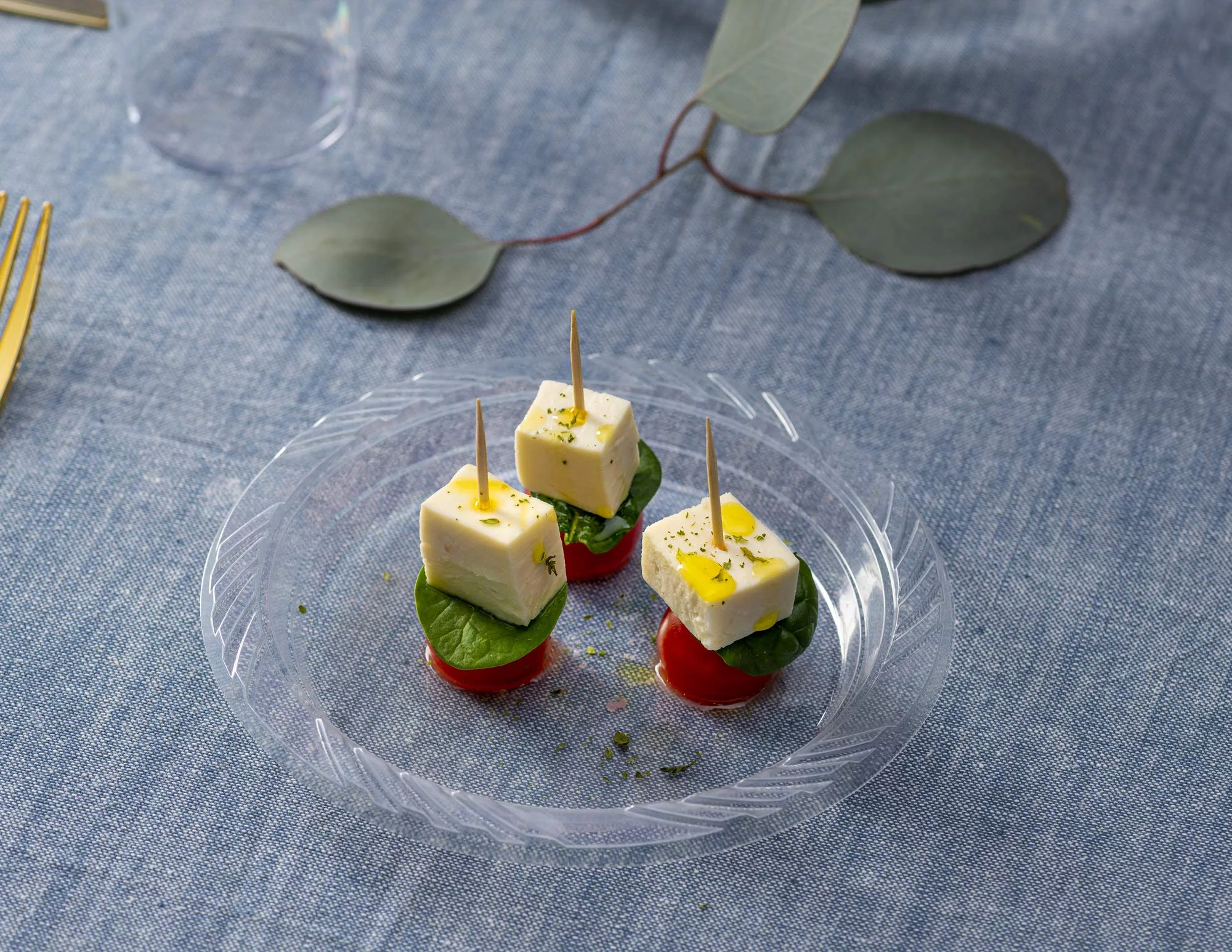 Plasticpro Premium Heavy Weight Crystal Clear Disposable Plastic Plate (480, 6,, Inch Plates)