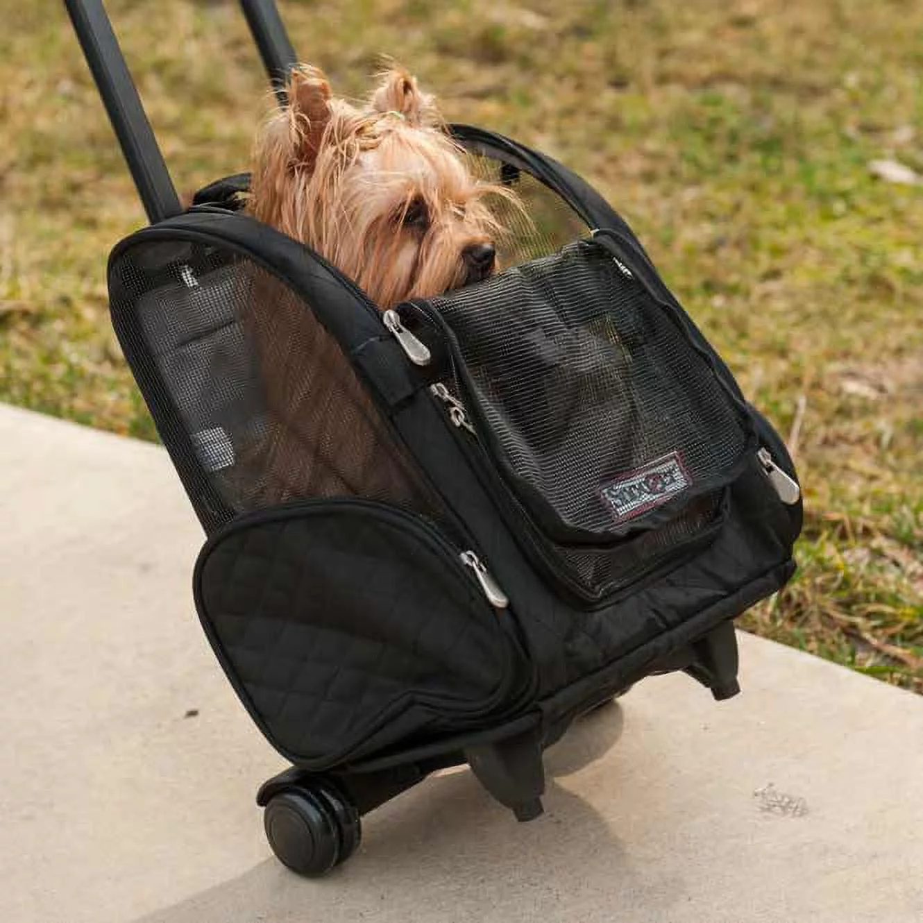 Snoozer Roll Around Travel Dog Carrier Backpack 4-in-1