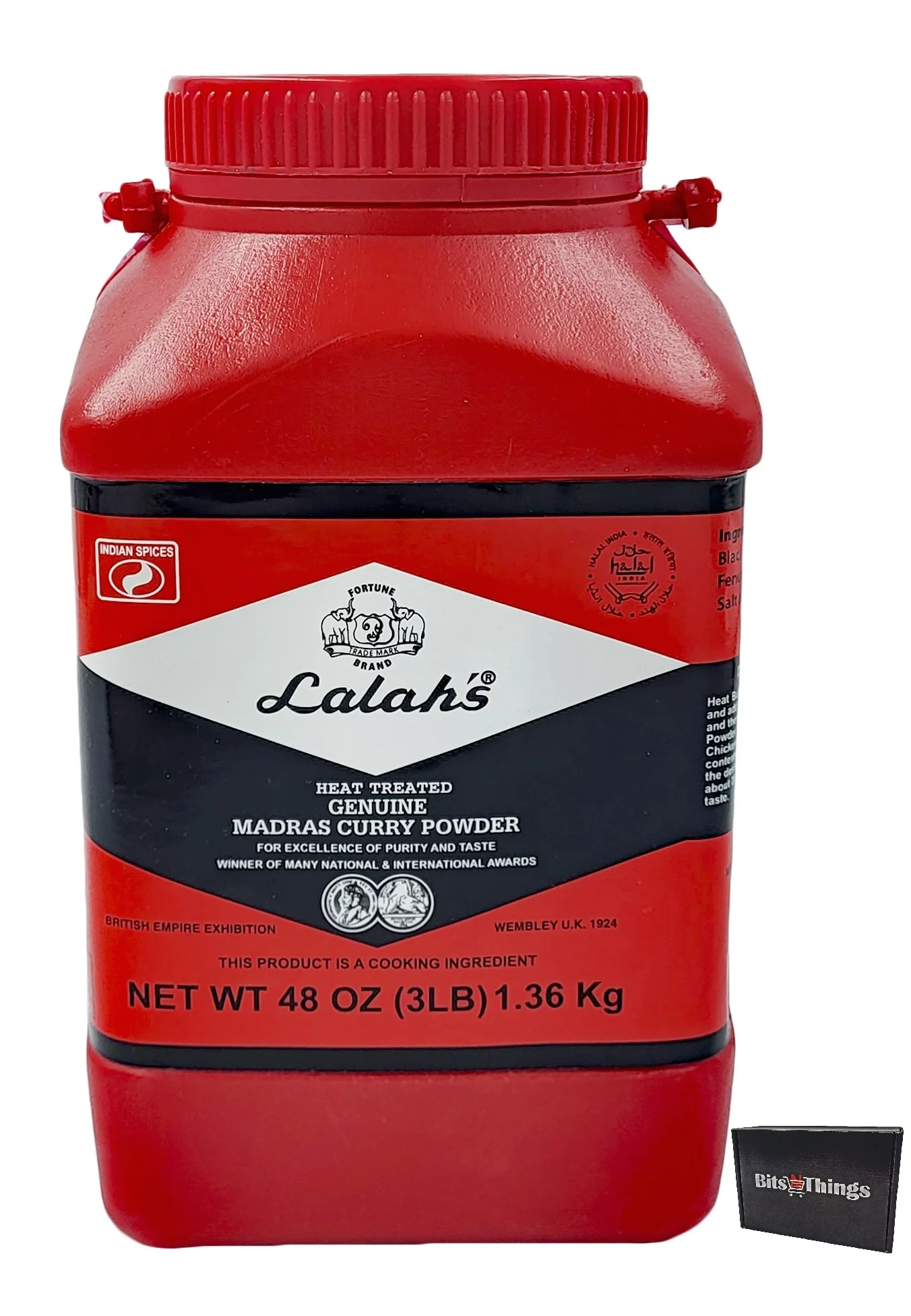 Lalah's Genuine Madras Curry Powder 48 oz.
