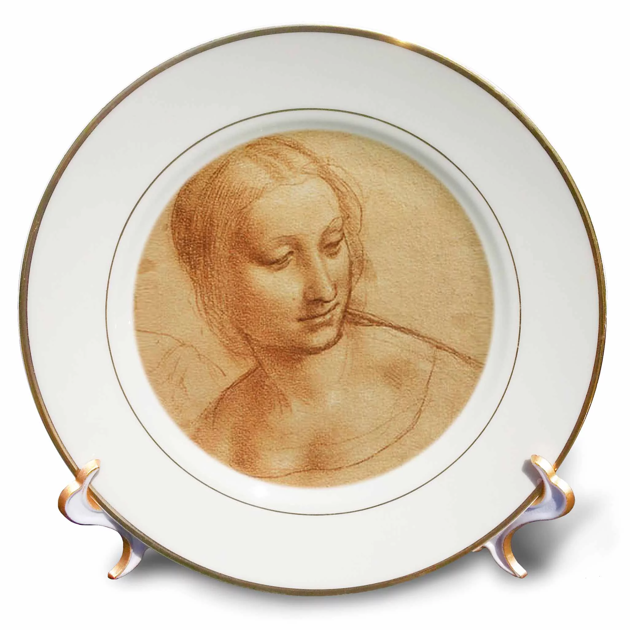 3dRose Madonna - Porcelain Plate, 8-inch