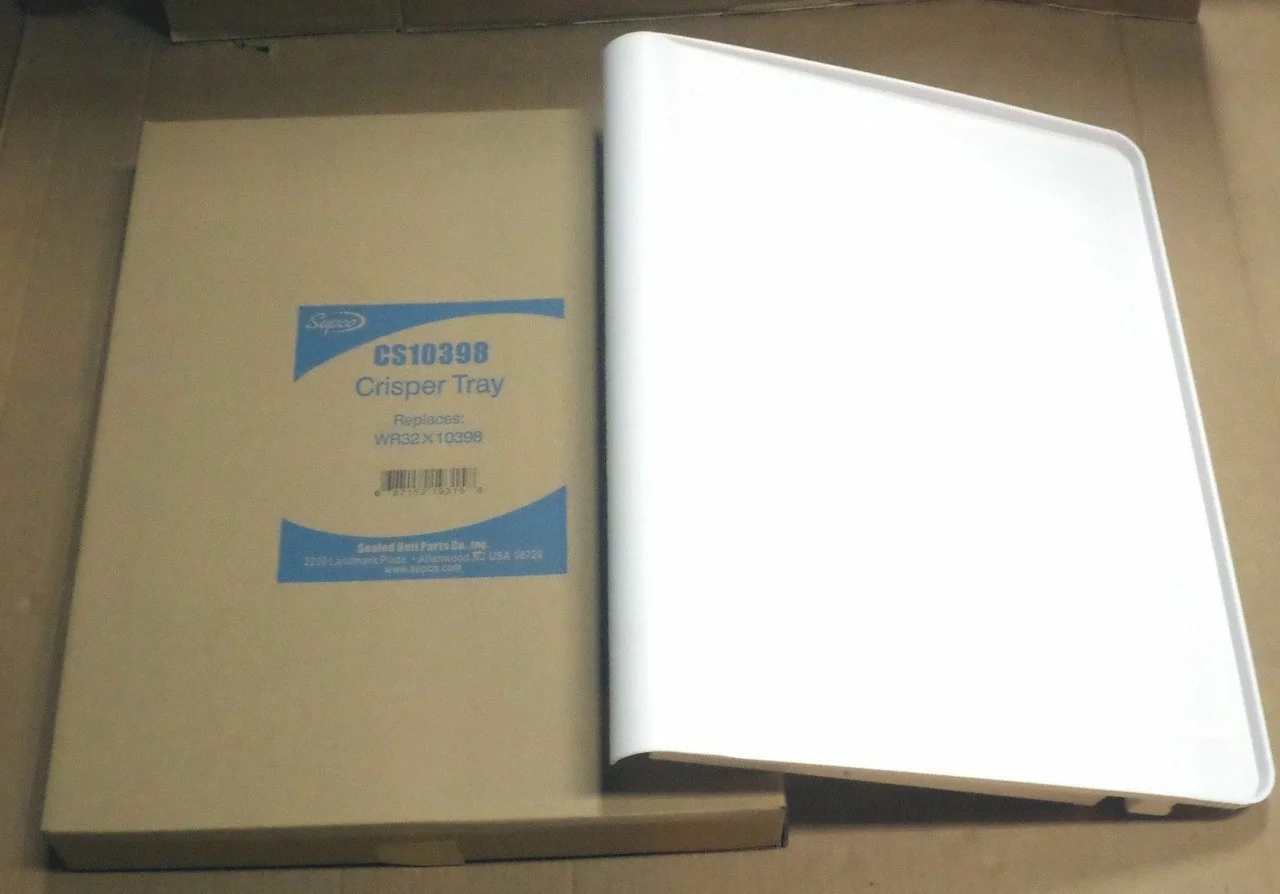 Supco CS10398 CS10398 for WR32X10398 GE Hotpoint Refrigerator Vegetable Drawer Crisper Cover