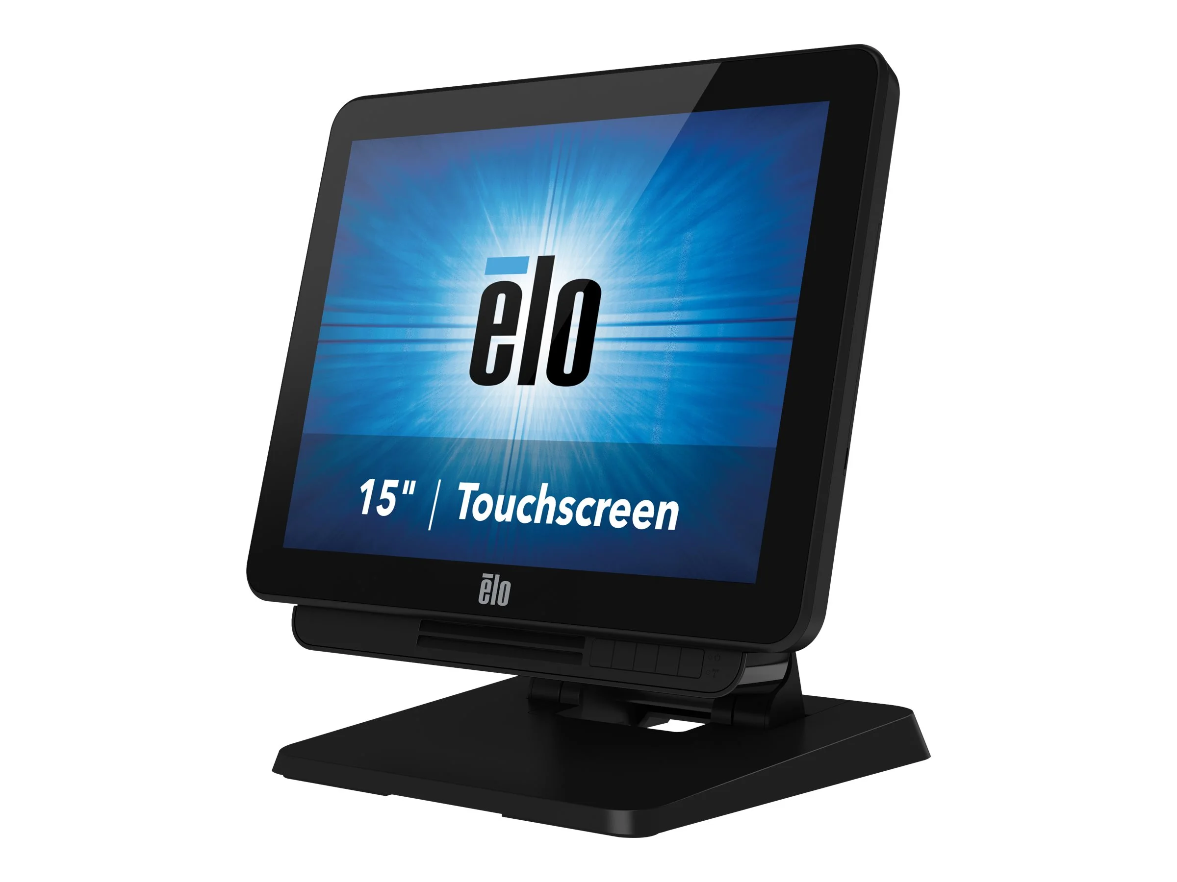 Elo X-Series Touchcomputer ESY15X3 - All-in-one - 1 x Core i3 6100TE / 2.7 GHz - RAM 4 GB - SSD 128 GB - HD Graphics 530 - GigE - WLAN: Bluetooth 4.0, 802.11a/b/g/n/ac - Windows 10 - monitor: LED 15