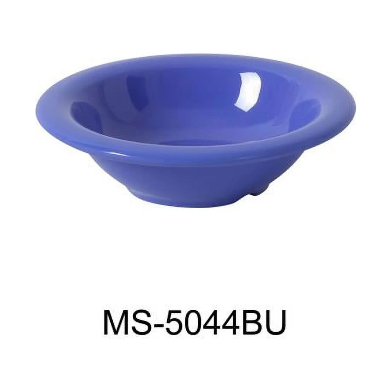 Yanco MS-5044BU 4.75 in. 4.5 oz Mile Stone Salad Bowl - Melamine, Blue - Pack of 48