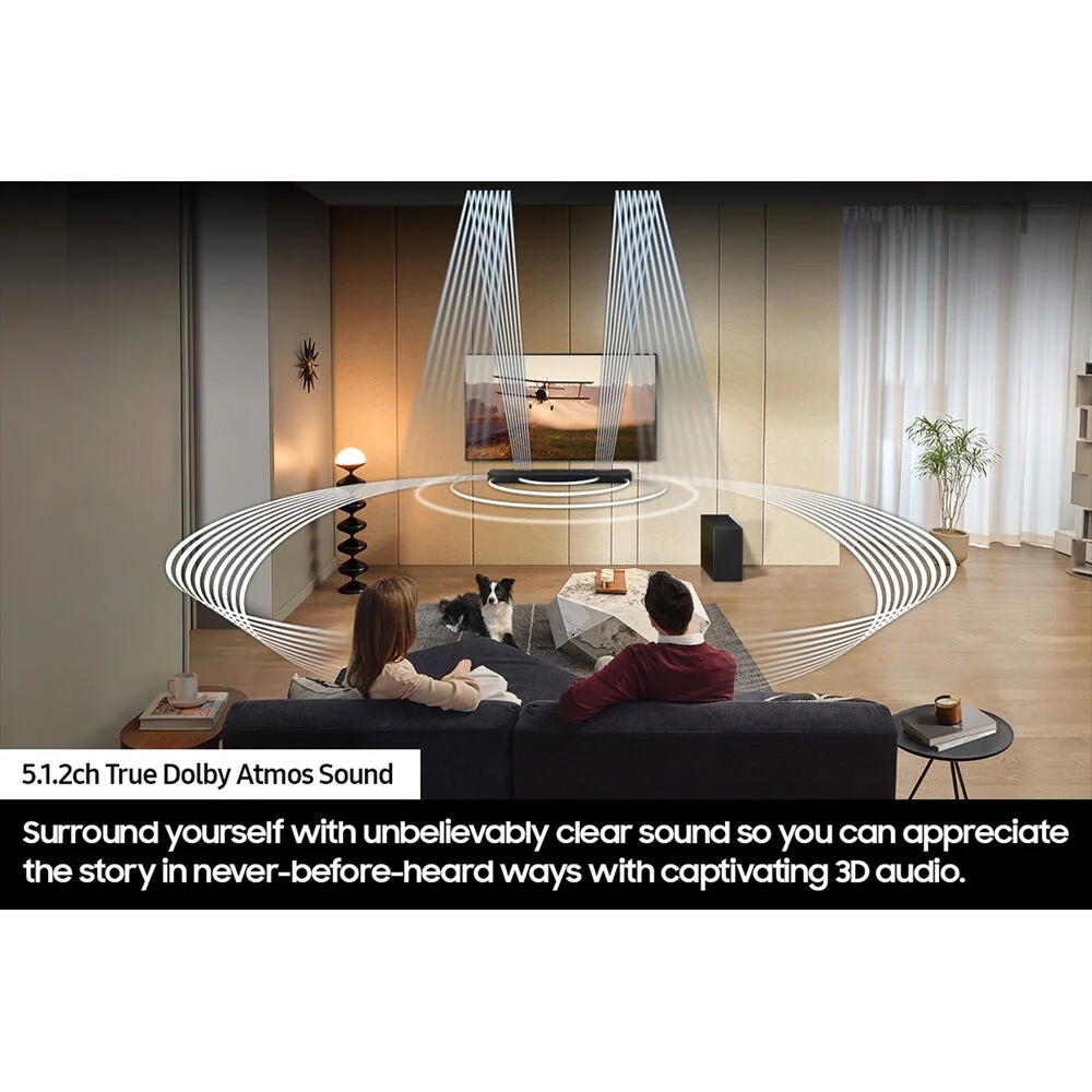 Samsung HW-Q800C Q Series 360W 5.1.2-Channel Dolby Atmos Soundbar System