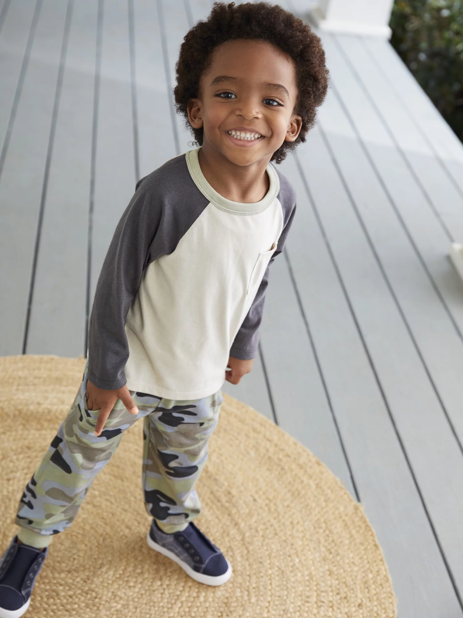 Modern Moments by Gerber Toddler Boy Long-Sleeve T-Shirts, 3-Pack, Sizes 12M-5T