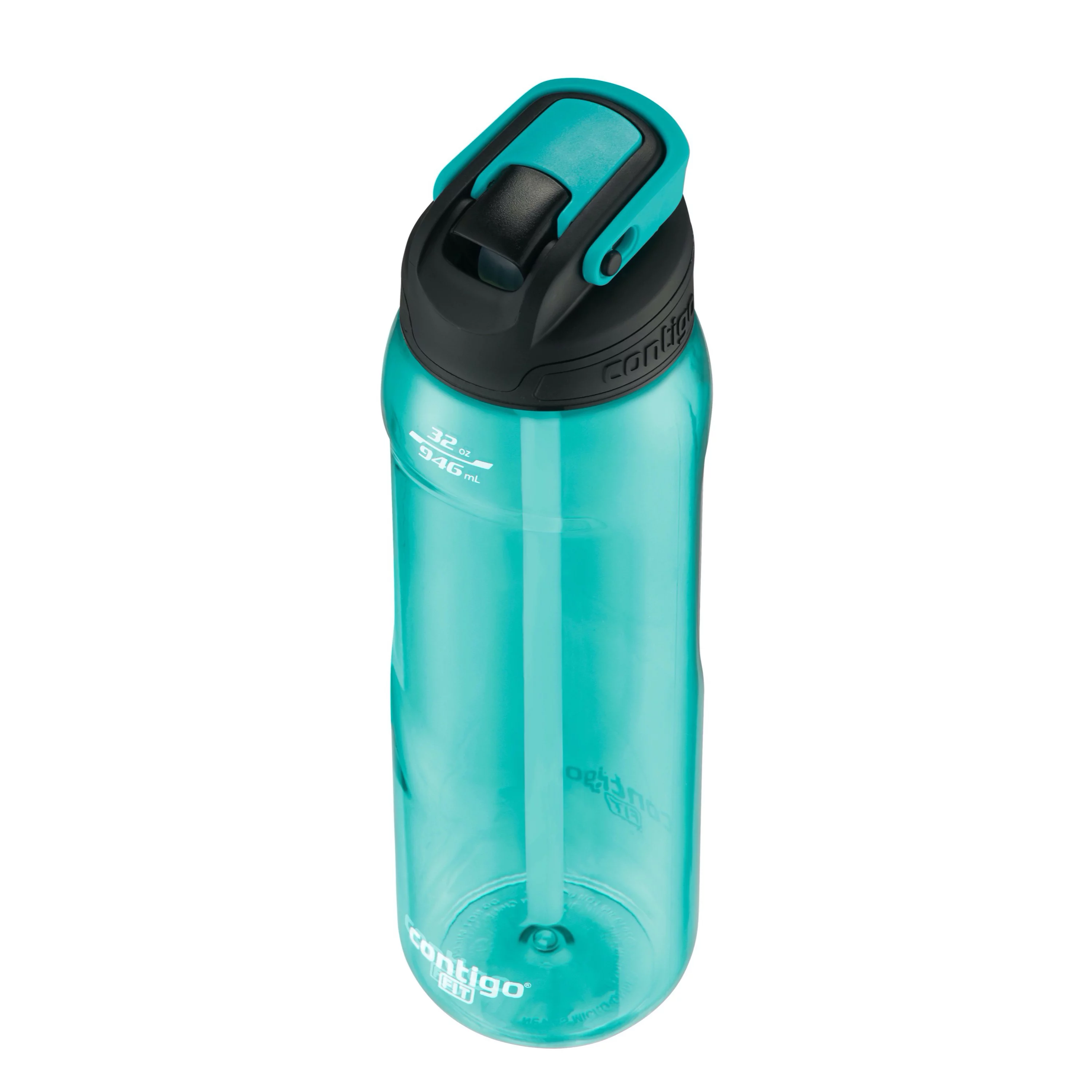 Contigo Fit, Plastic Water Bottle, Autospout Lid, Surge, 32 fl oz.