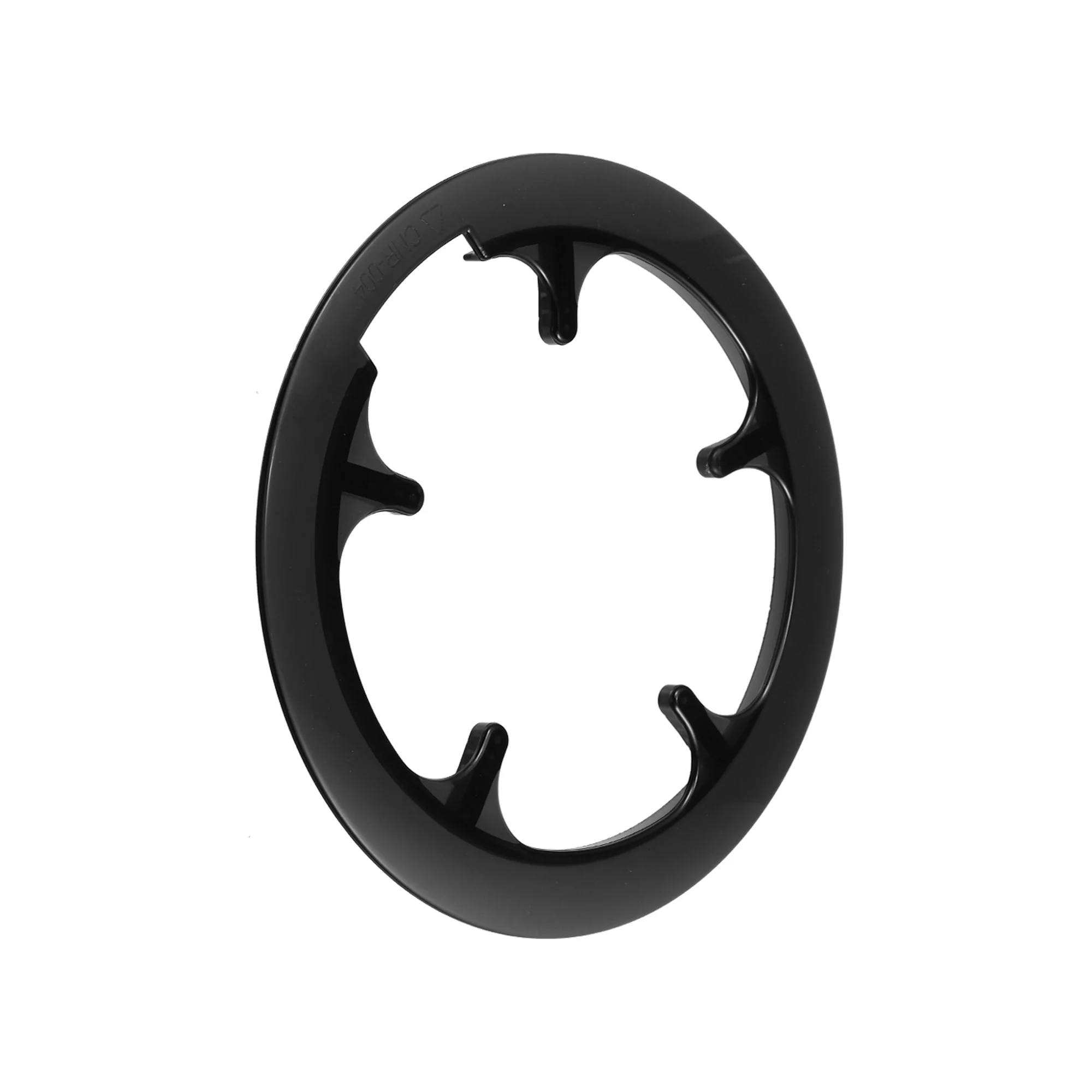 Unique Bargains 2 Pcs 6.5cm 5 Holes Bicycle Bike Crankset Chain Wheel Cover Protection Chain Wheel Protective Black