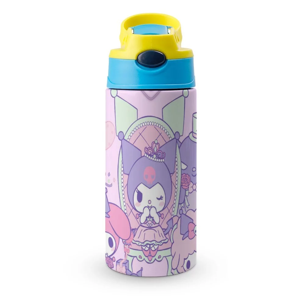 My Melody Children's Water Bottle Vacuum Insulated Stainless Steel Cup With Straw Toddler Thermoses