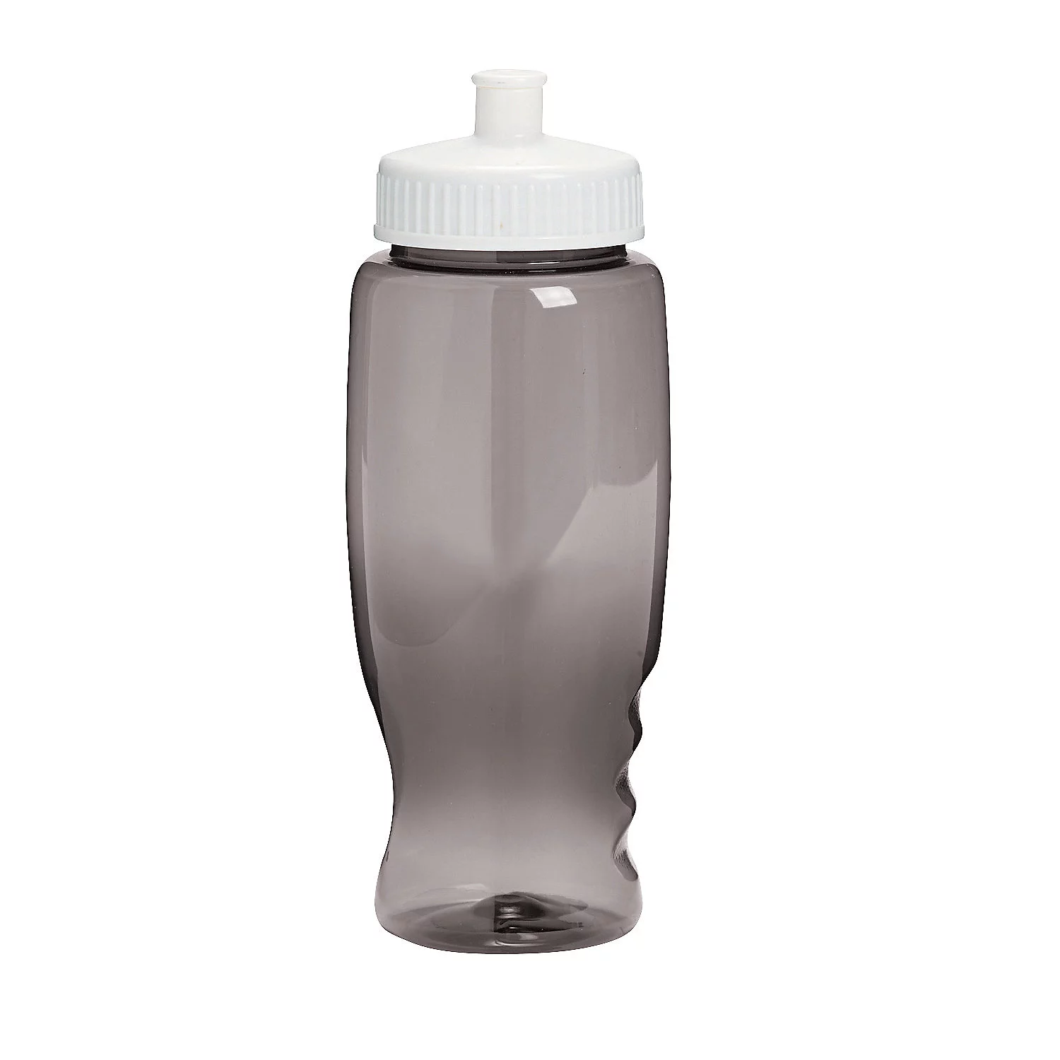27 oz. Black Plastic Water Bottles - 50 Pieces