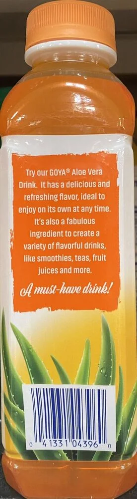 Aloe Vera MANGO Drink 16.9 oz - 1 Bottle - FREE SHIPPING