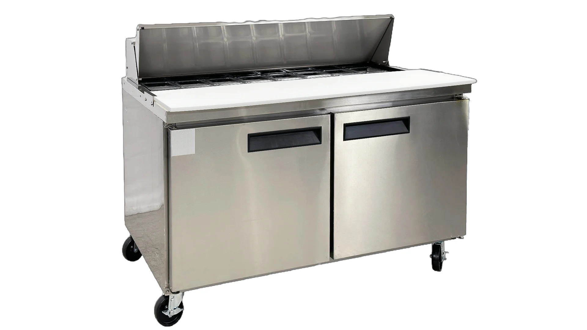 60 in. Sandwich Prep Commercial Table Refrigerator, 15 Cu. ft.