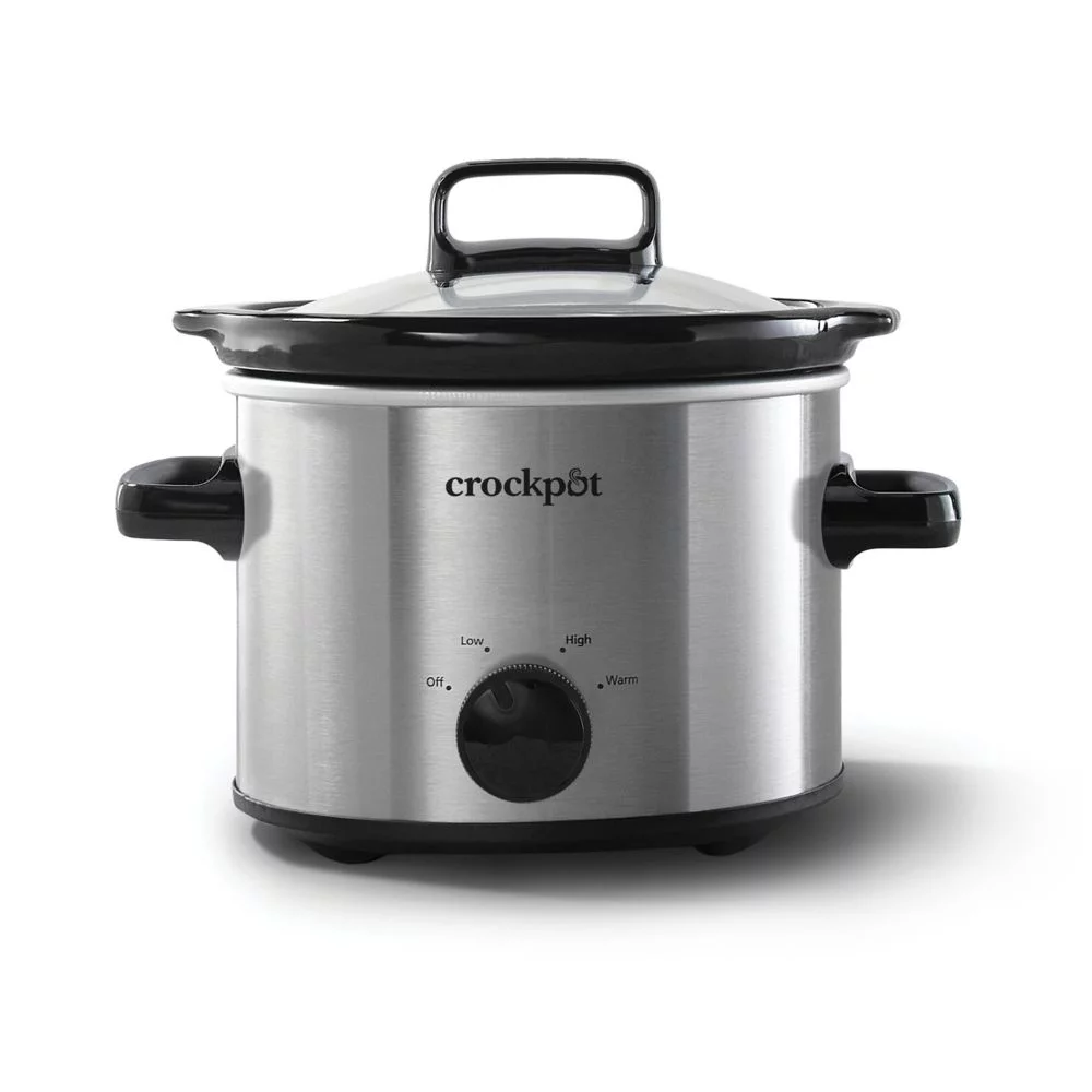 Crockpot 2-Quart Slow Cooker, Stainless Steel