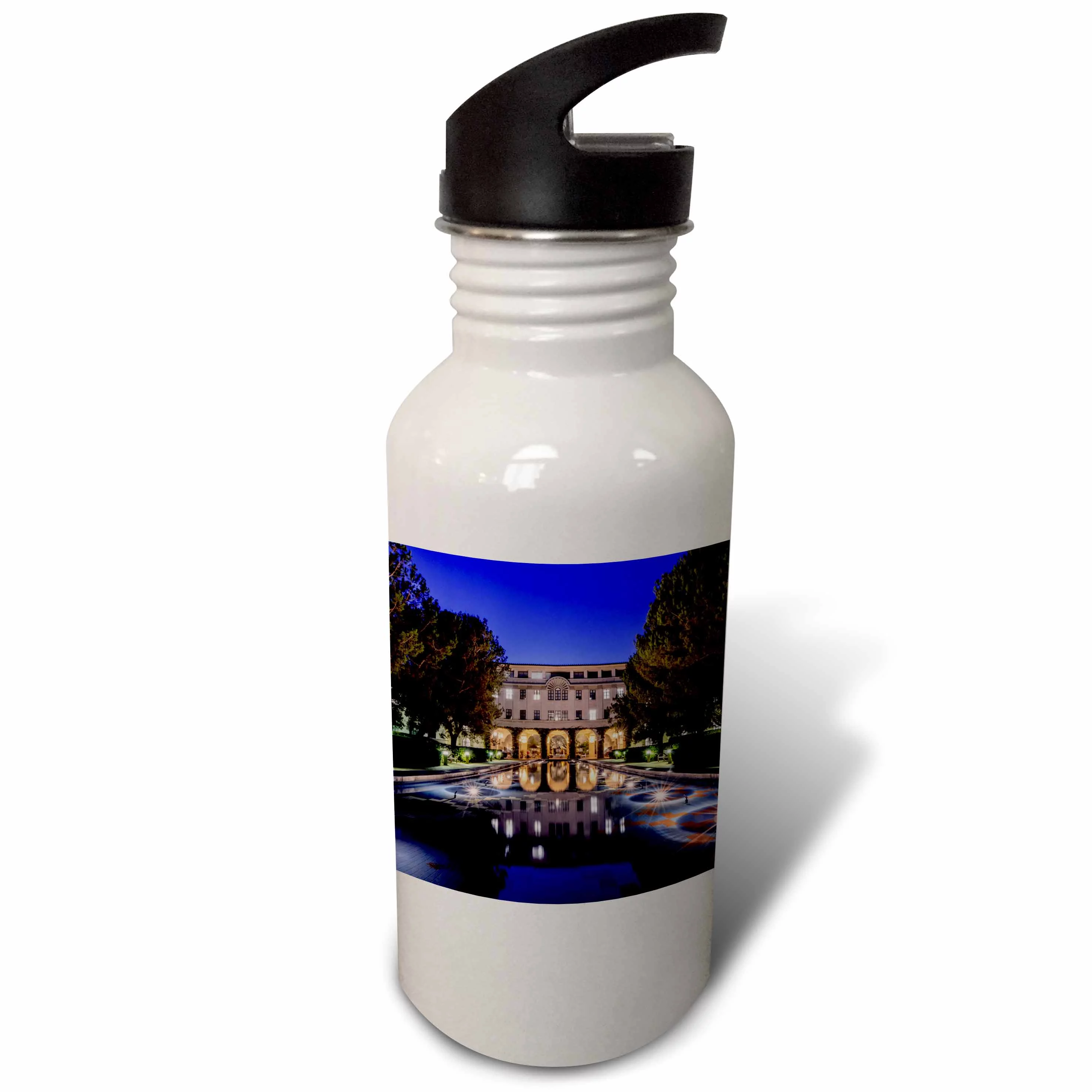 USA, California, Pasadena, California Institute of Technology. 21 oz Sports Water Bottle wb-191881-1