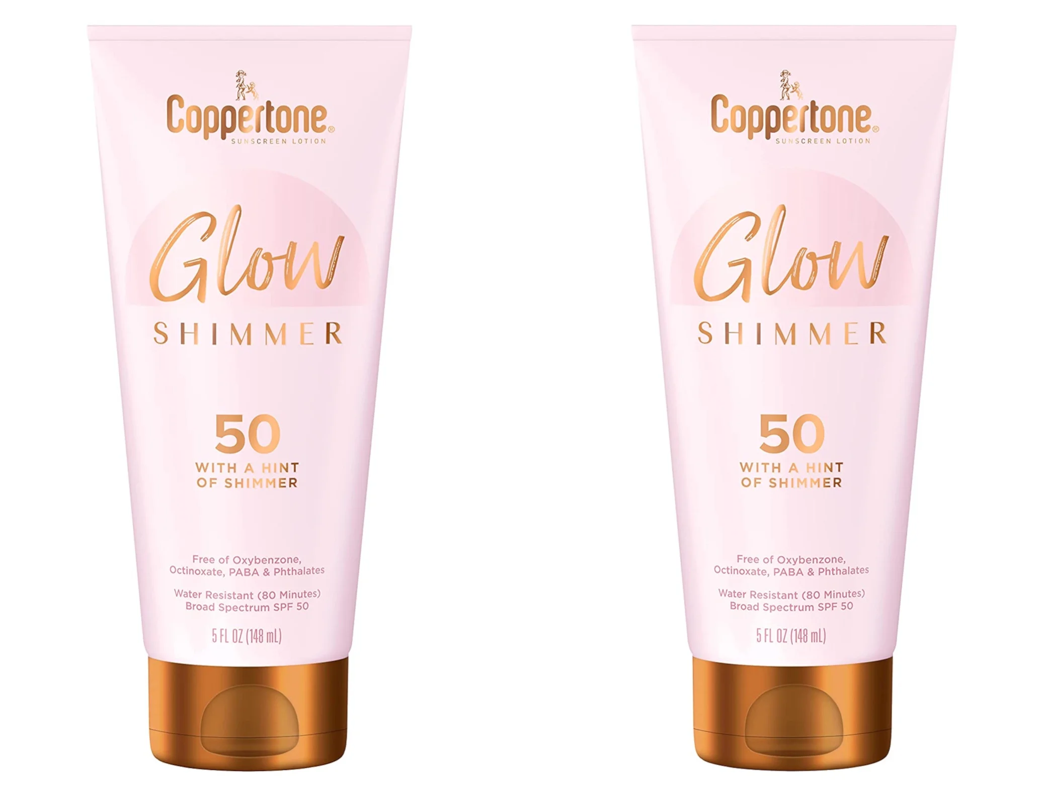Coppertone Glow SPF 50 Lotion, 5 Ounce (Pack of 2)