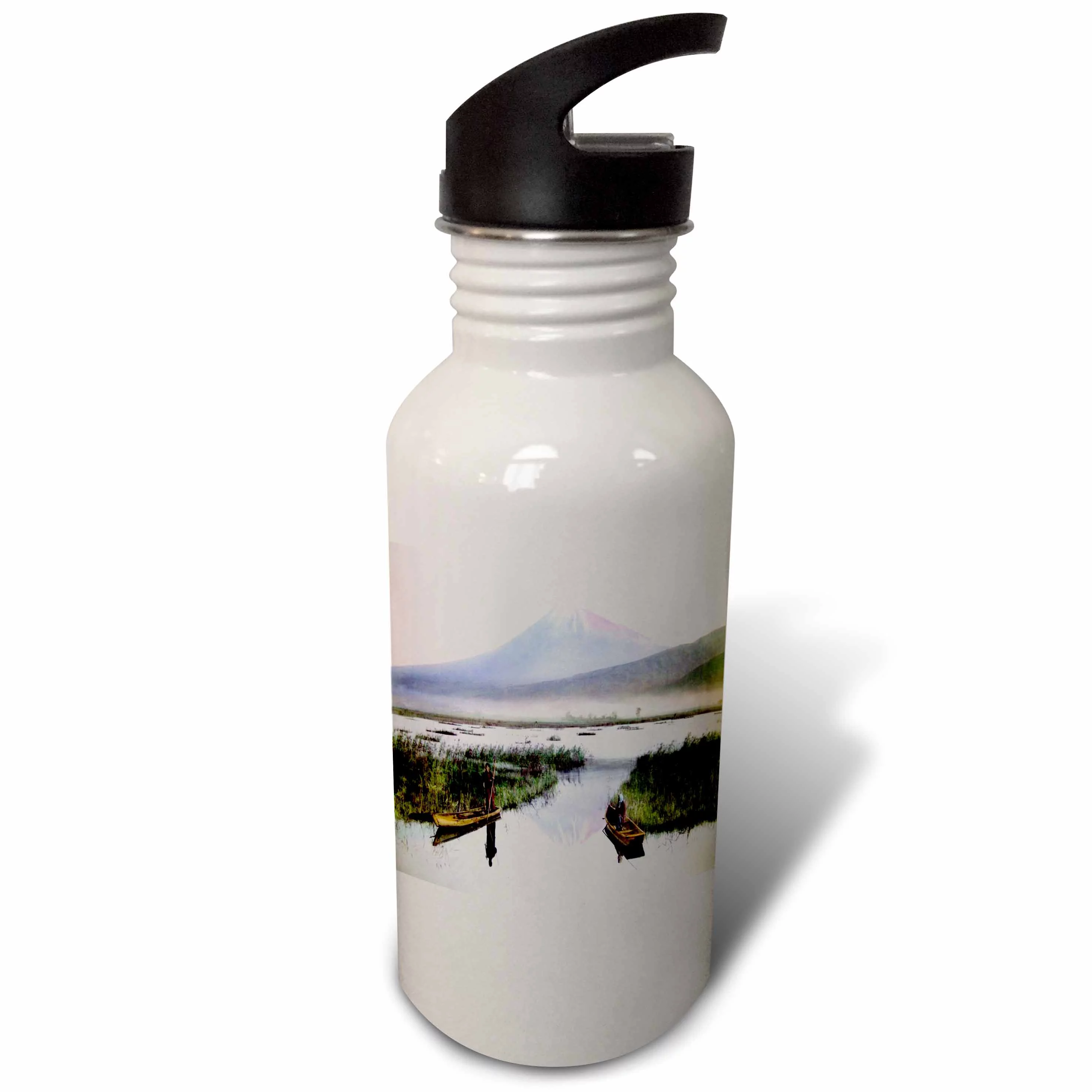 3dRose Mt Fuji Japan, Sports Water Bottle, 21oz