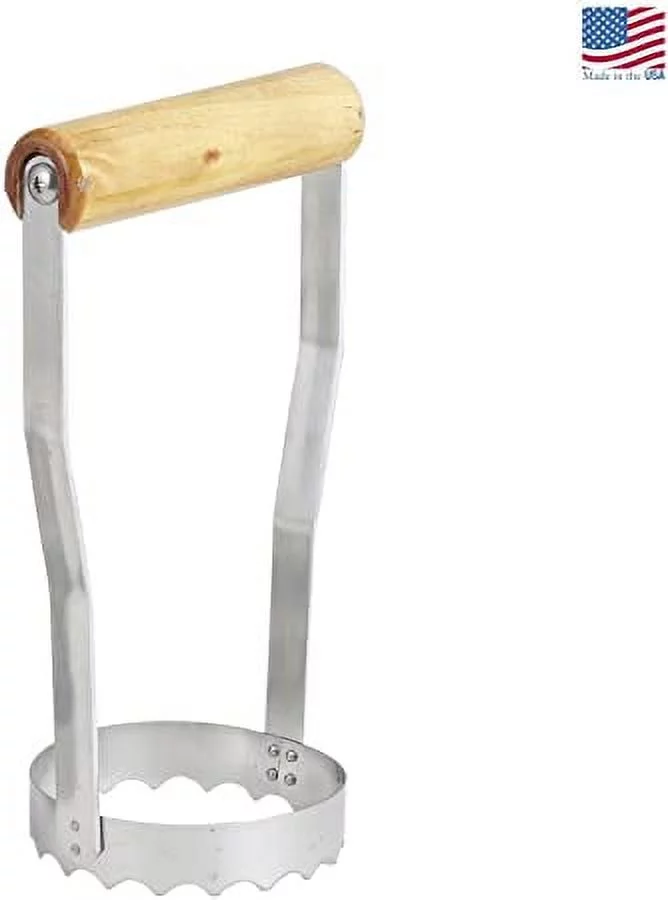 Kwik Kut Deluxe Serrated Tooth Edge Manual Food Chopper, Stainless Steel Blade, 2.875-Inch Diameter x 7-Inches Tall,