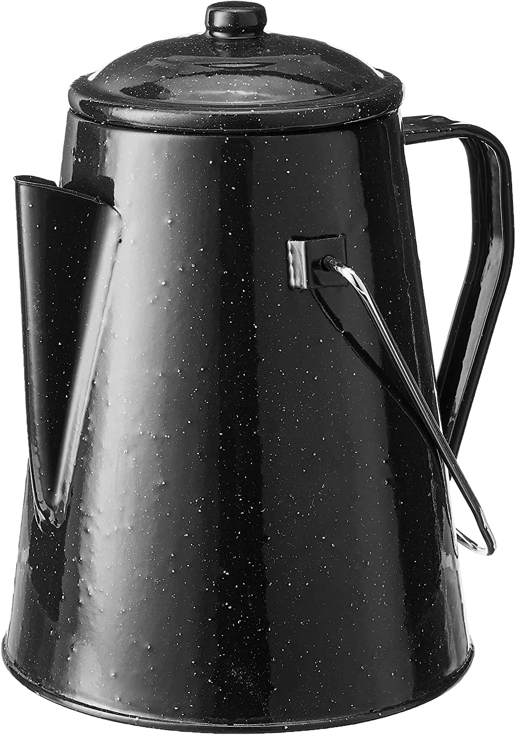 COLEMAN 8-PIECE ENAMEL COOKING SET - BLACK