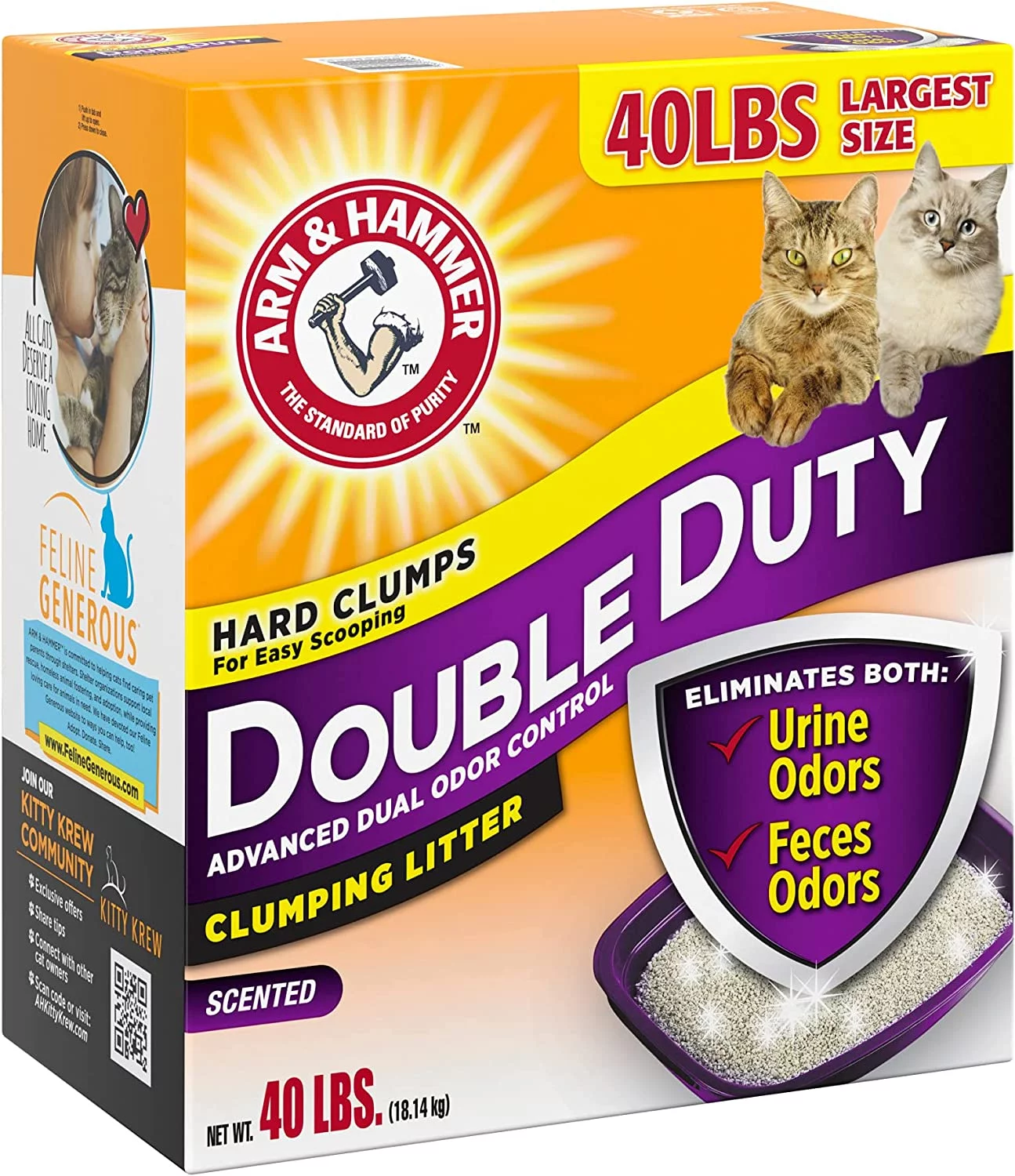Double Duty Clumping Litter 40 lb